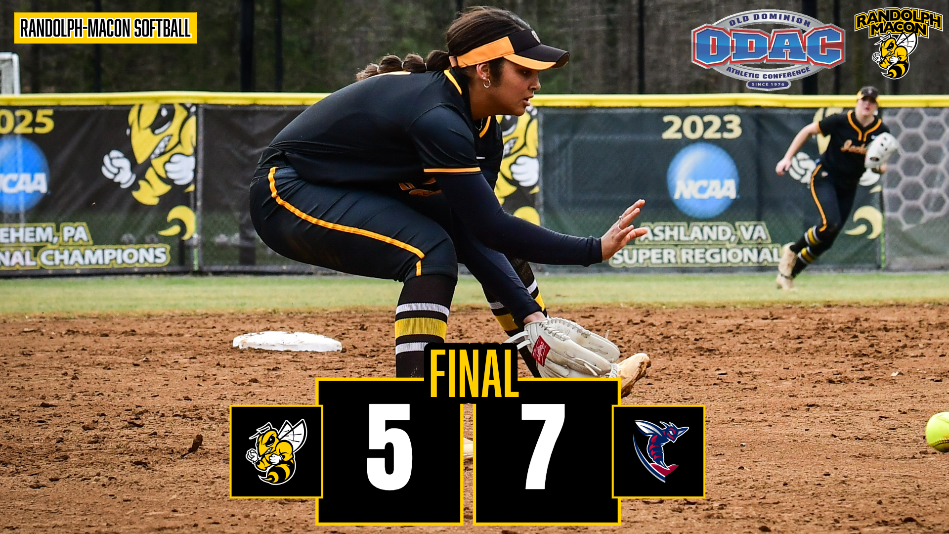 Softball Falls to Shenandoah in ODAC Pod Play with Jordan Brown on the Graphic
