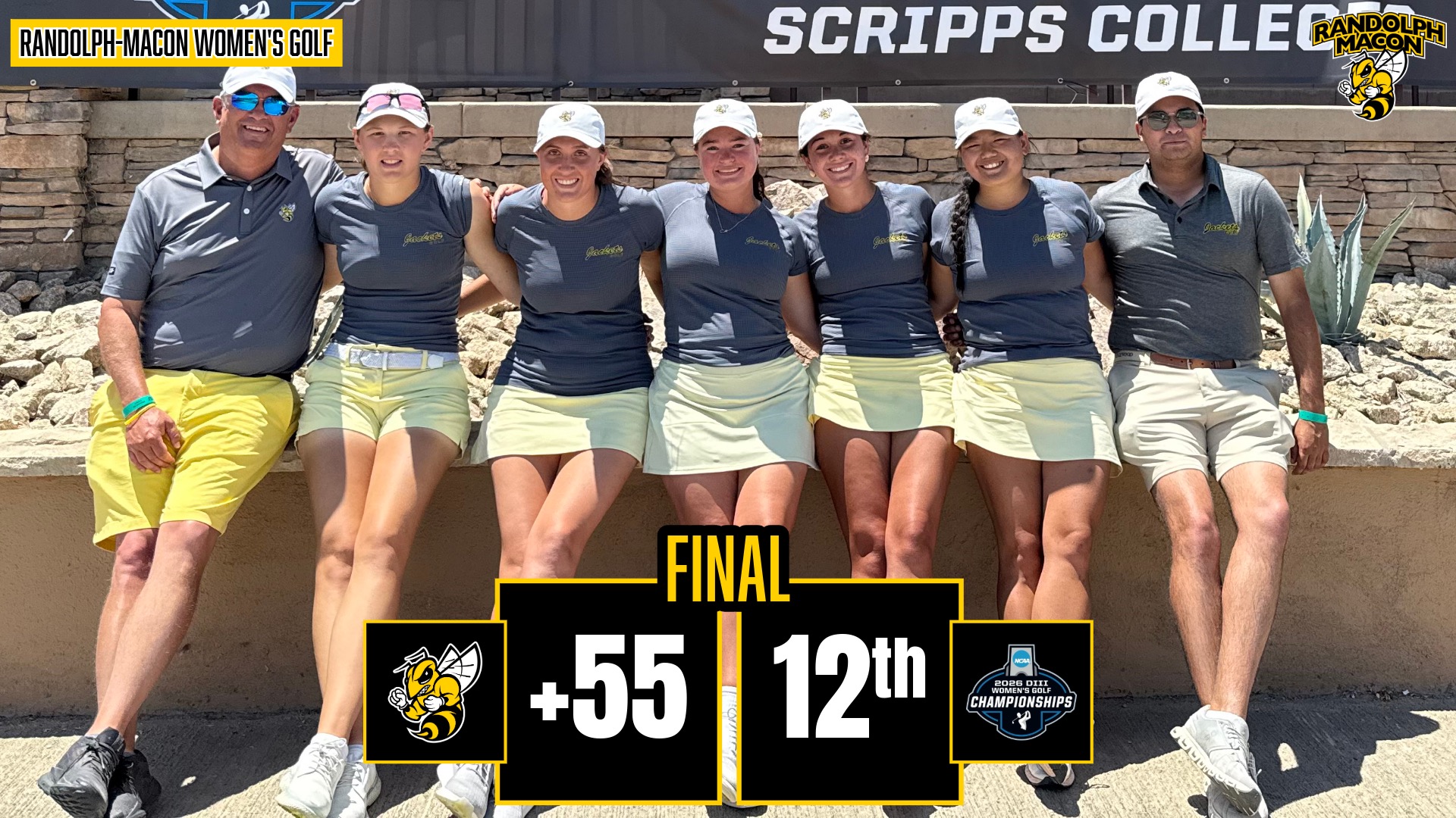 Women's Golf Team Picture Final Round of NCAA Championships 2026