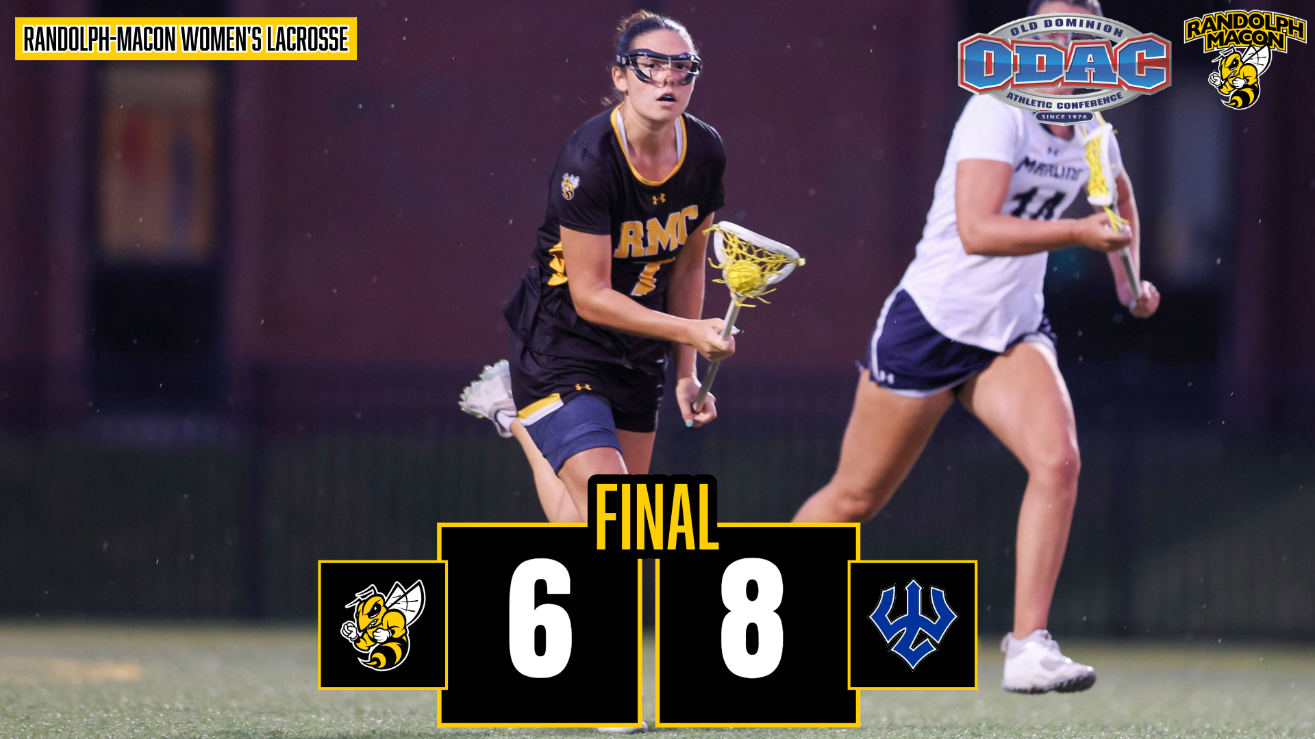 WLAX Caps off Season in the ODAC Championship game