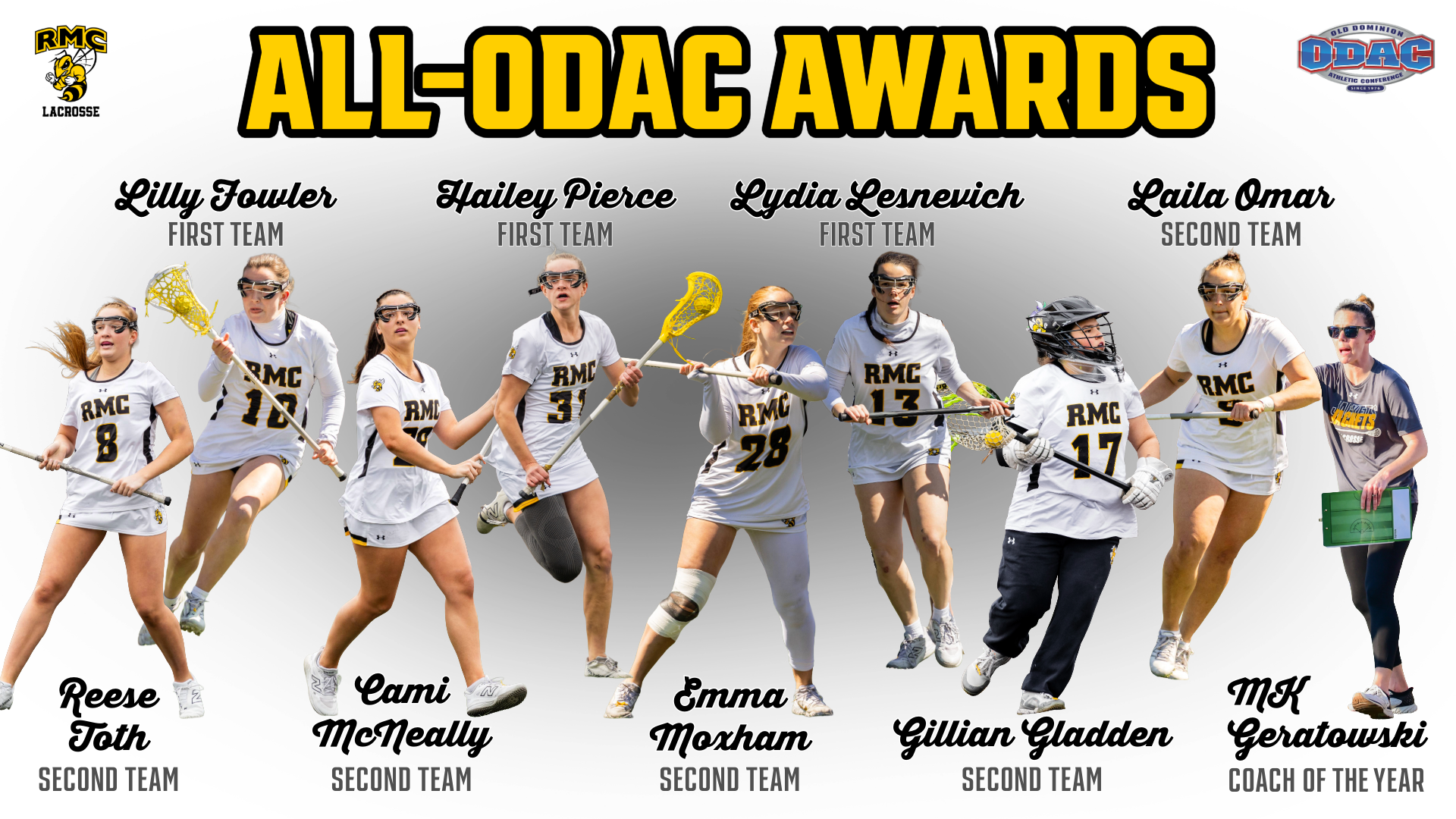 WLAX ALL-ODAC AWARDS Geratowski COY