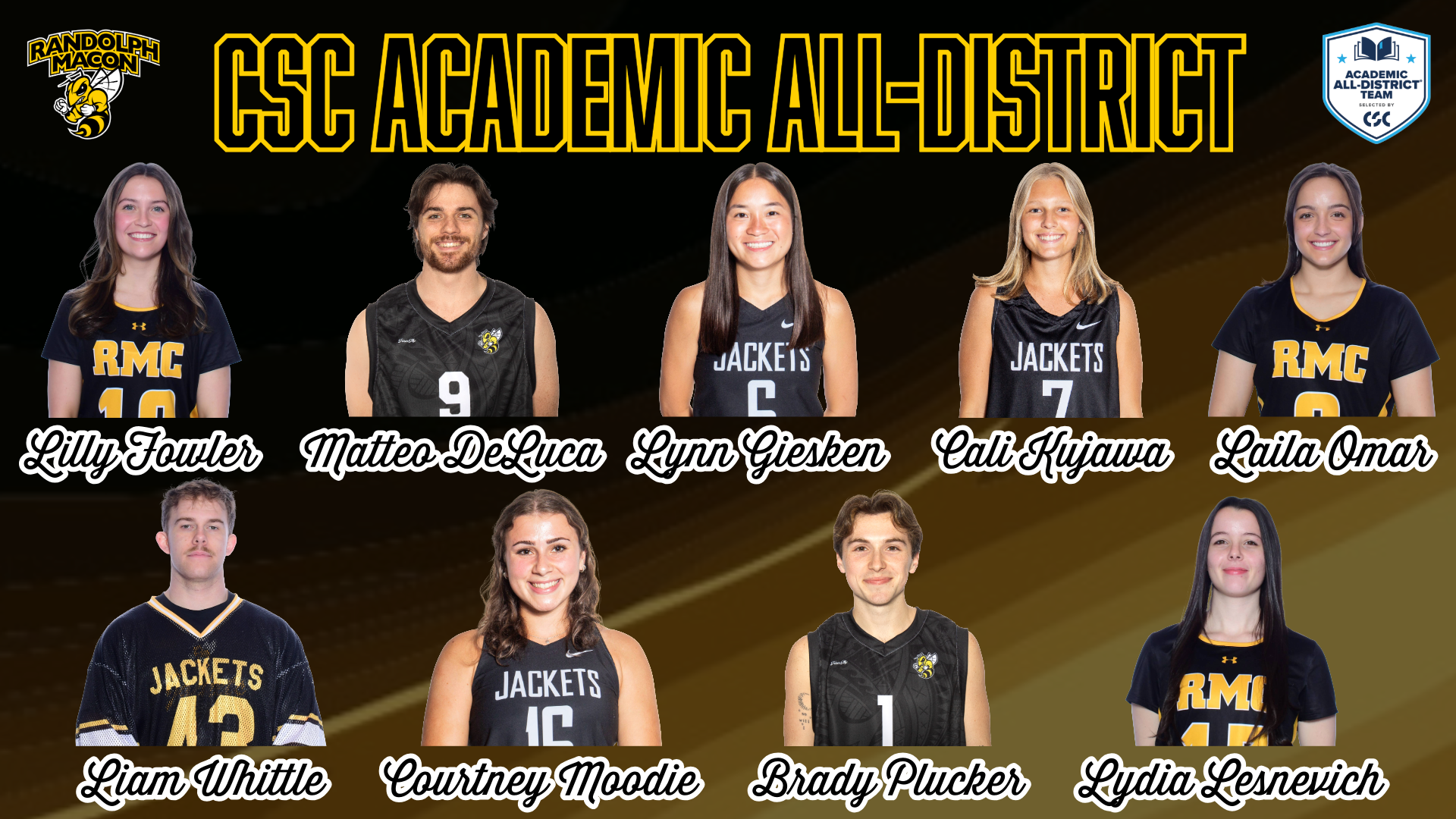 RMC Academic All-District 2026