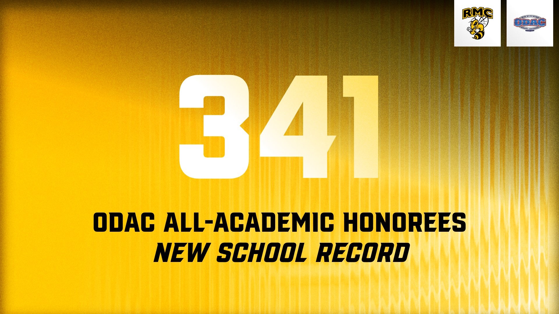 341 athletes honored on ODAC All-Academic Team