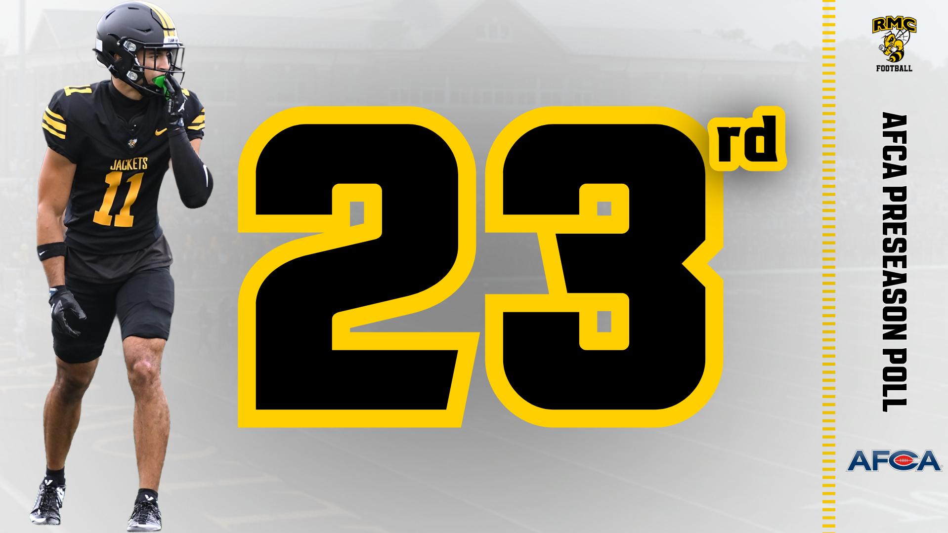RMC Football AFCA Preseason Poll 2026