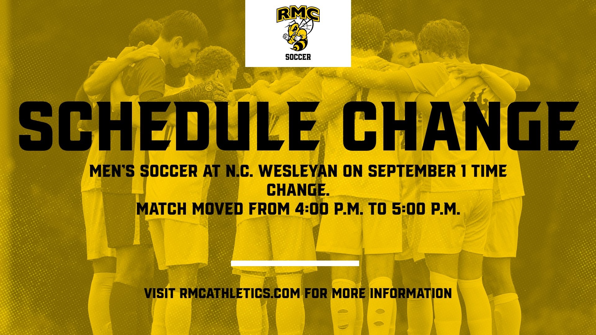 MSOC 2026 Season opener Time change