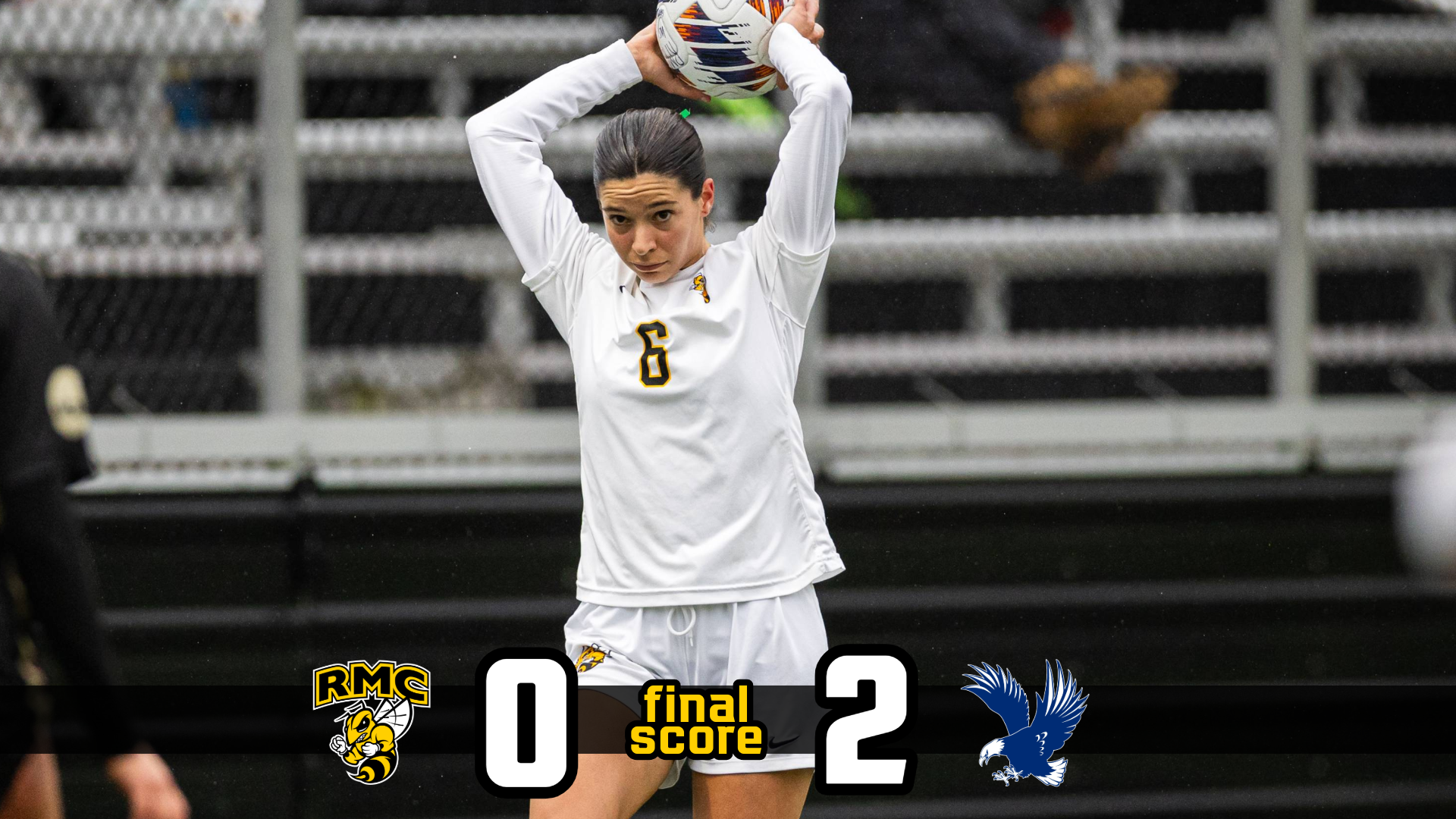 WSOC Final Score Graphic vs. Mary Washington