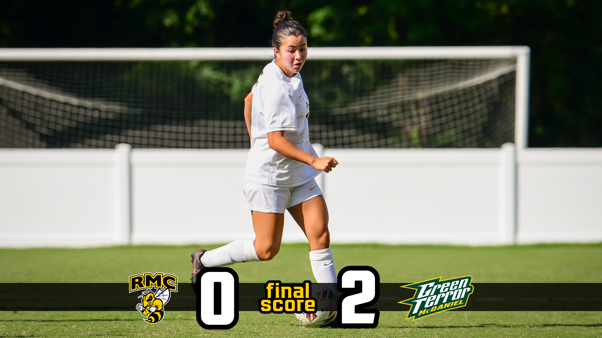 WSOC Final Score Graphic vs. McDaniel