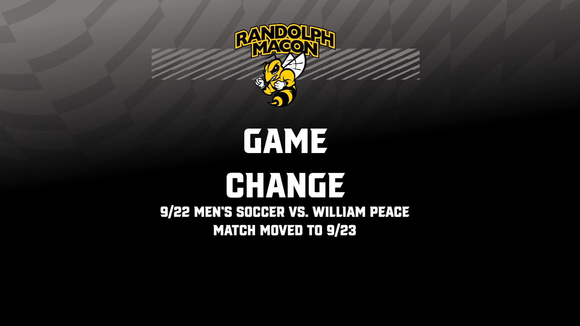 MSOC vs William Peace 9/22 Moved to 9/23
