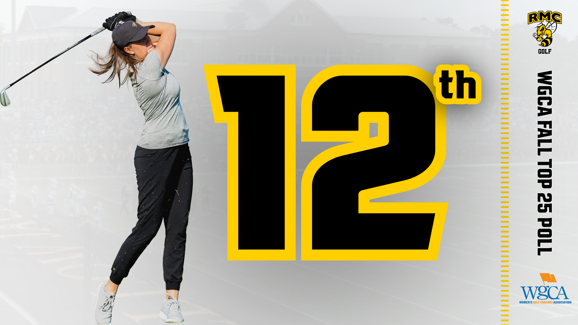 WGOLF Ranking #12 in WGCA Poll