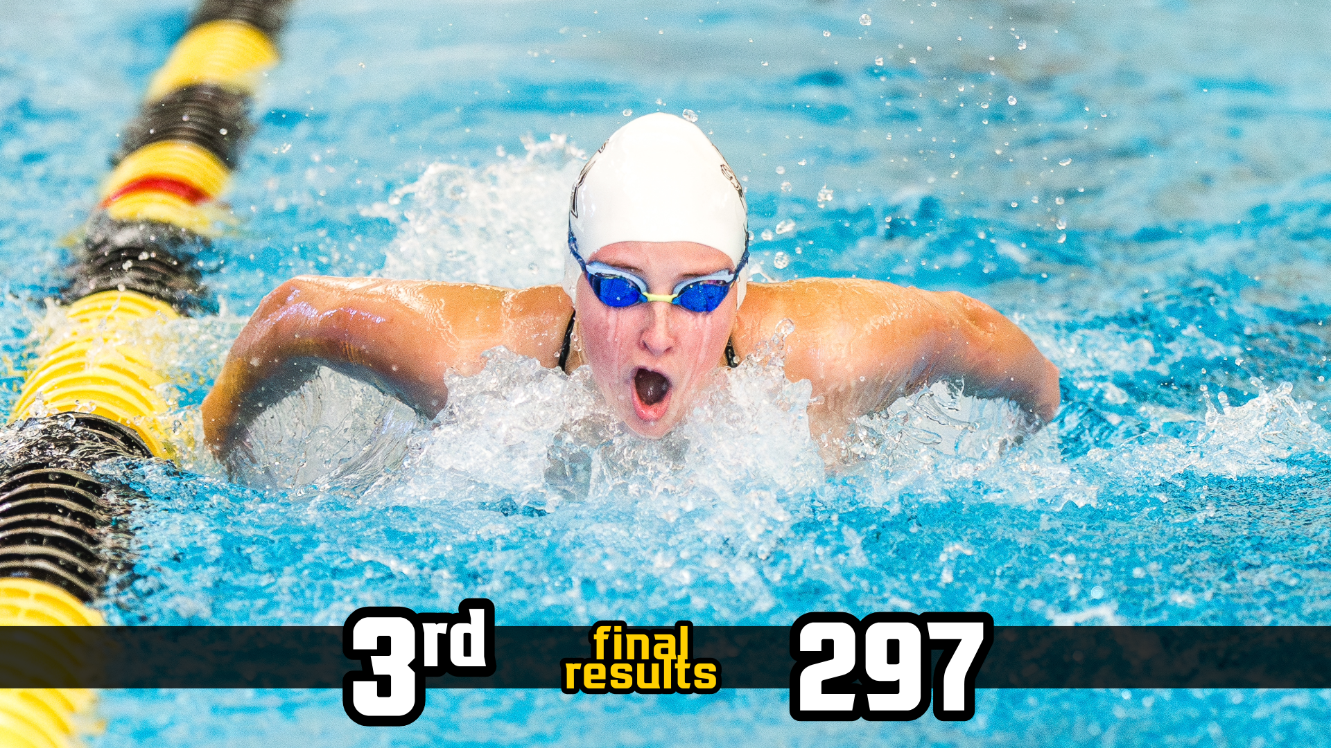 Annika Rogerson Featured on WSWIM ODAC Relay Graphic