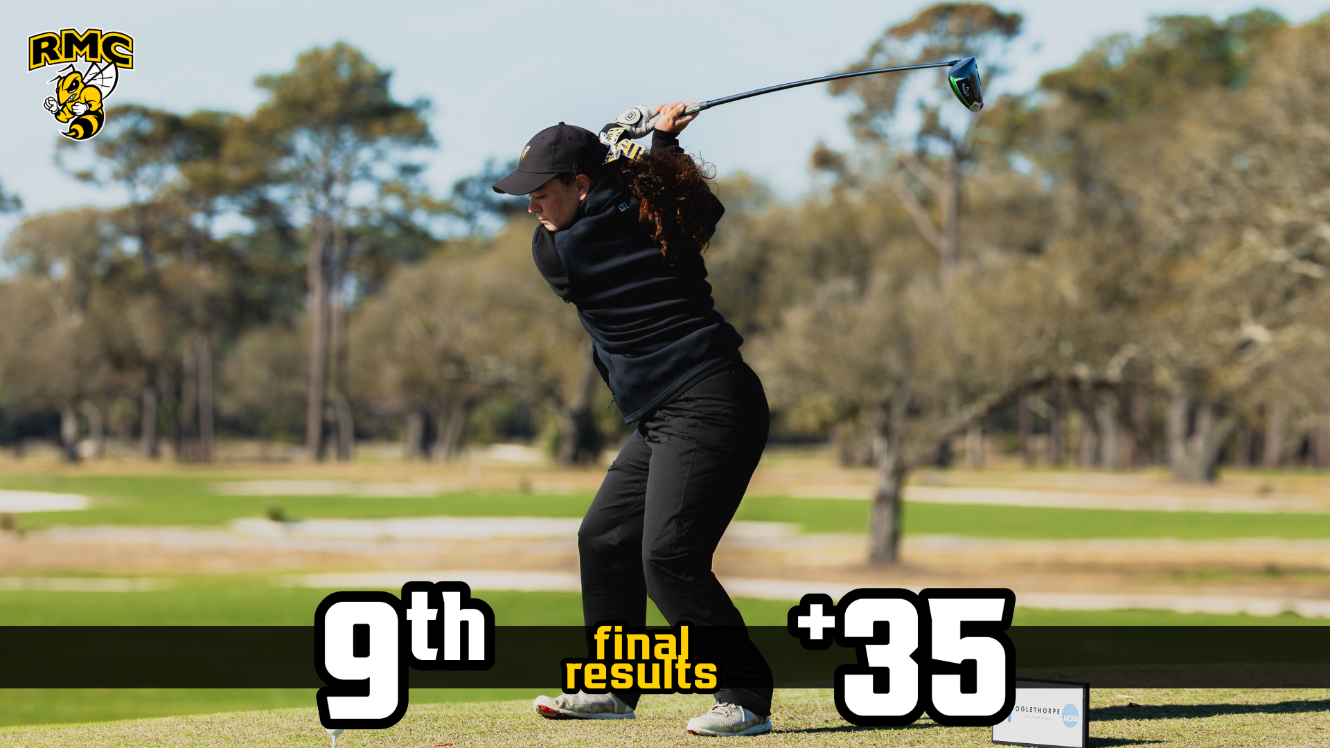 Final Score Graphic for WGOLF w/Lilly Hall on Graphic