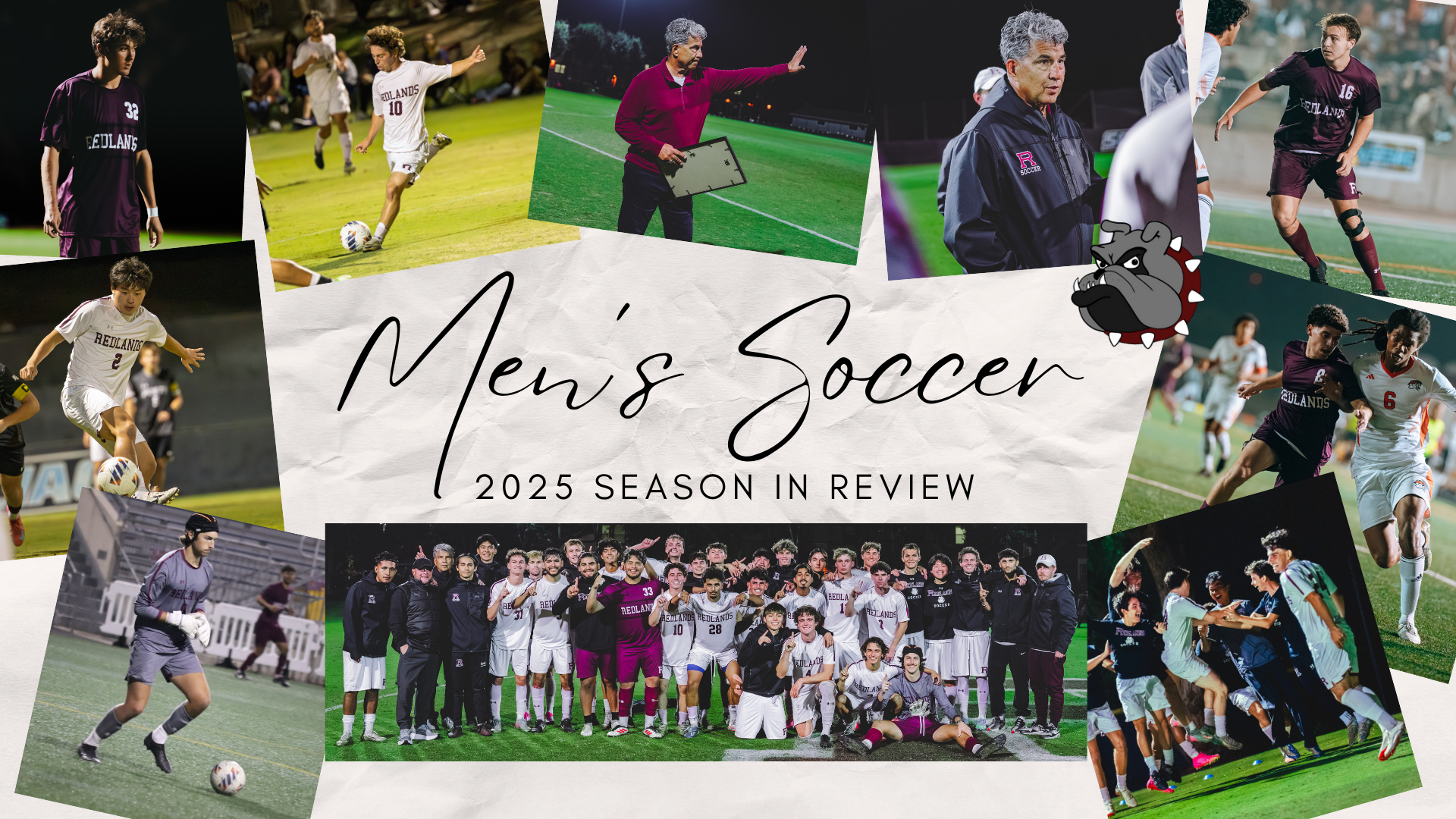 2025 University of Redlands Men's Soccer Year in Review