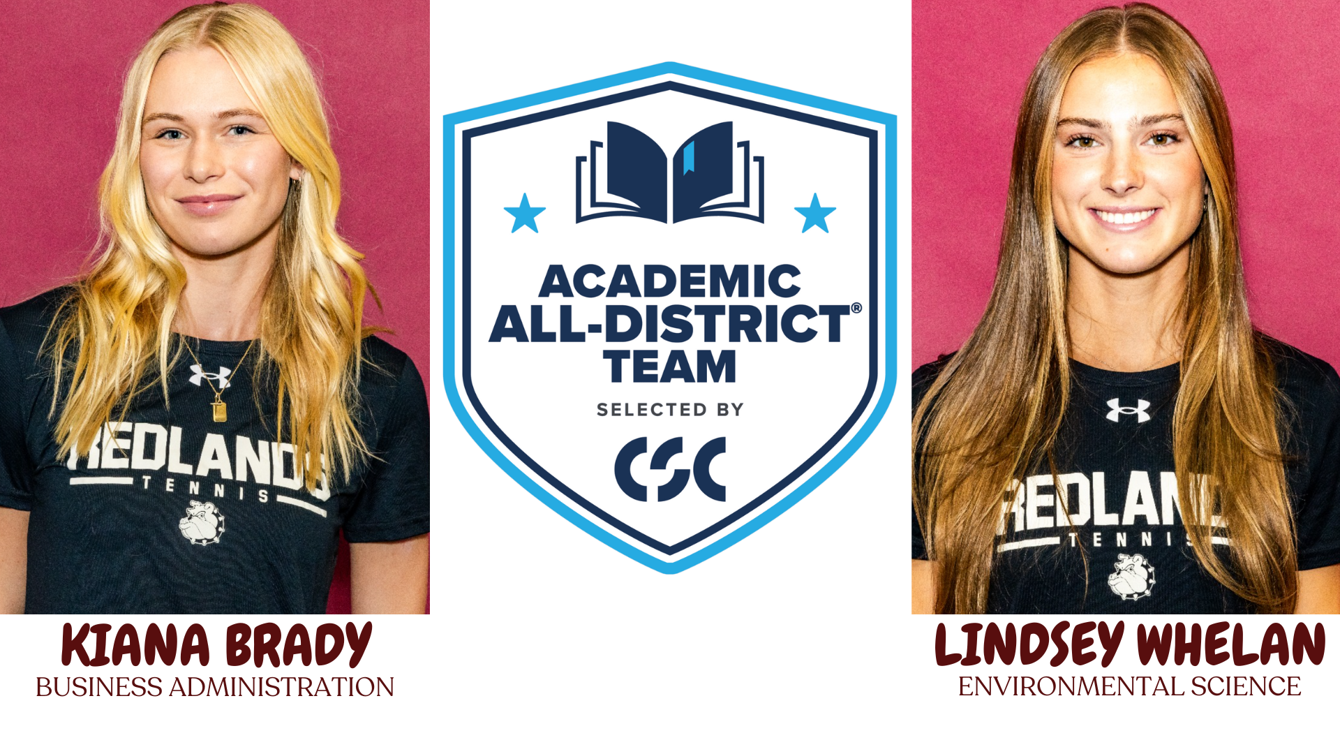 Women's Tennis - CSC Academic All-District
