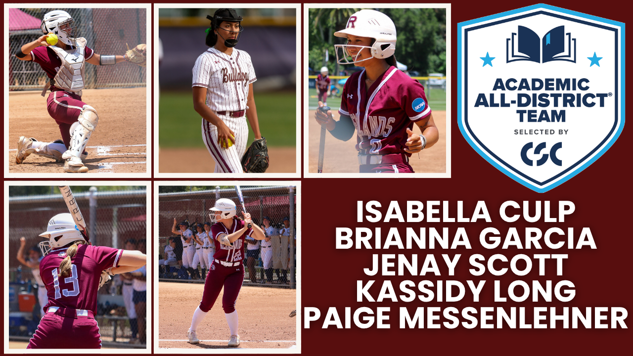 Softball CSC Academic All-District
