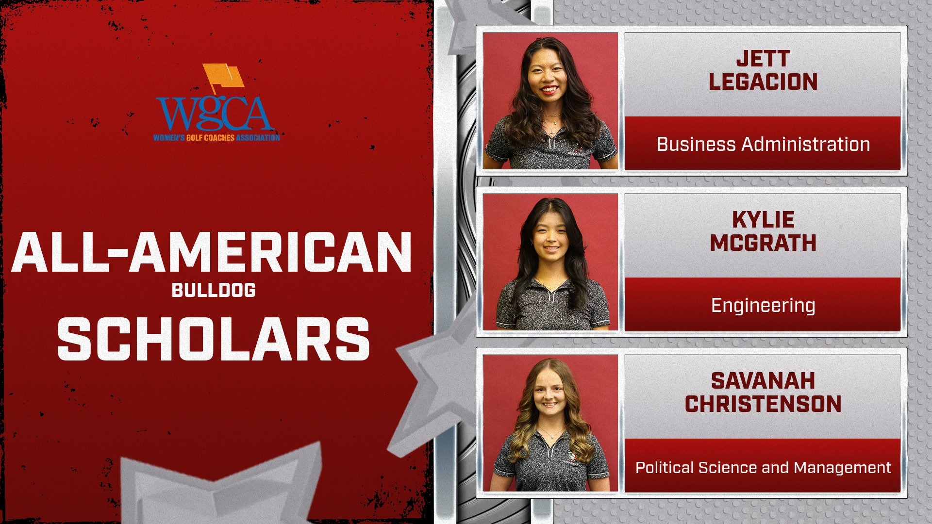 WGCA Scholar All-Academic Team