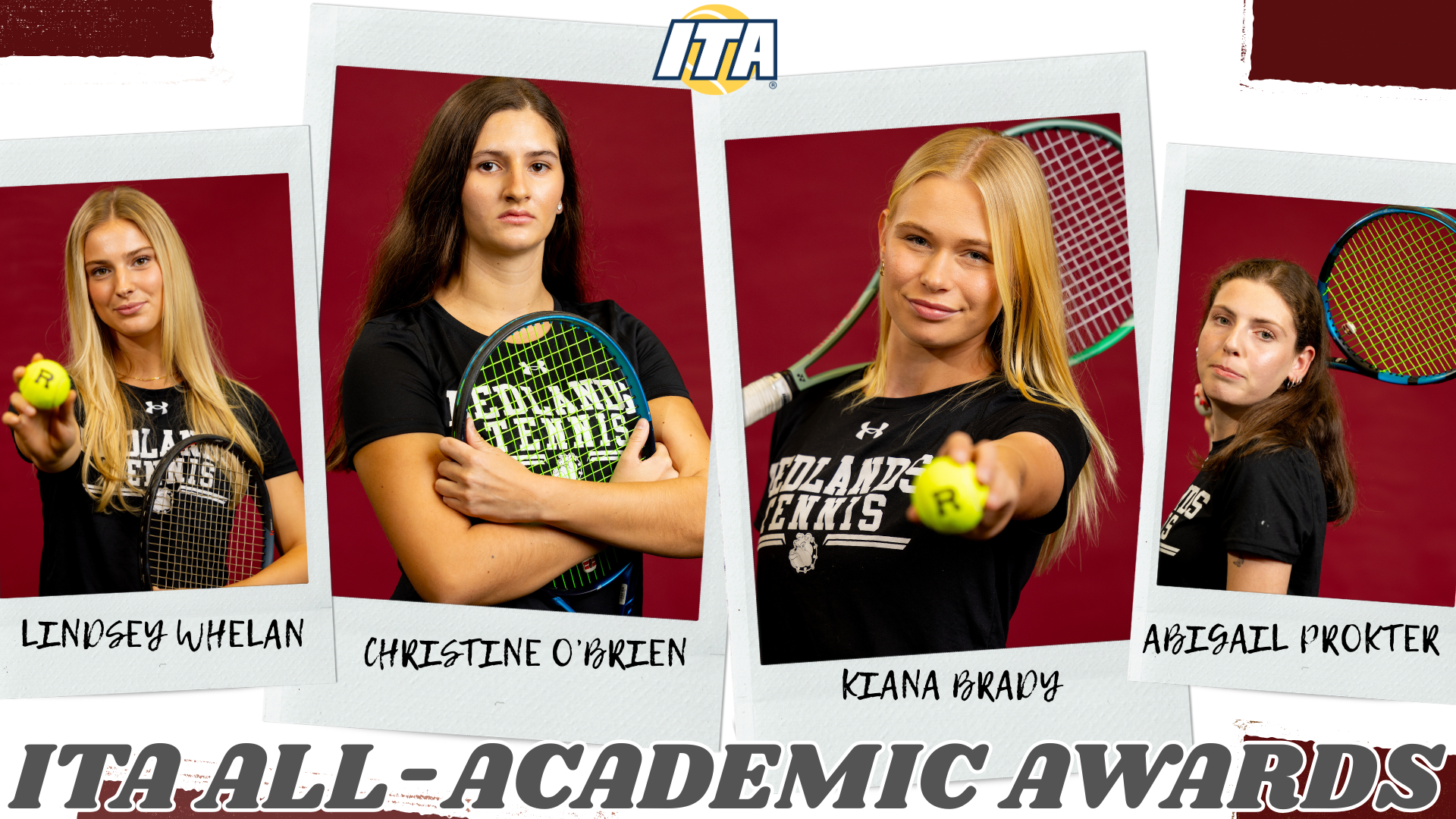2025 Women's Tennis All-Academic Awards