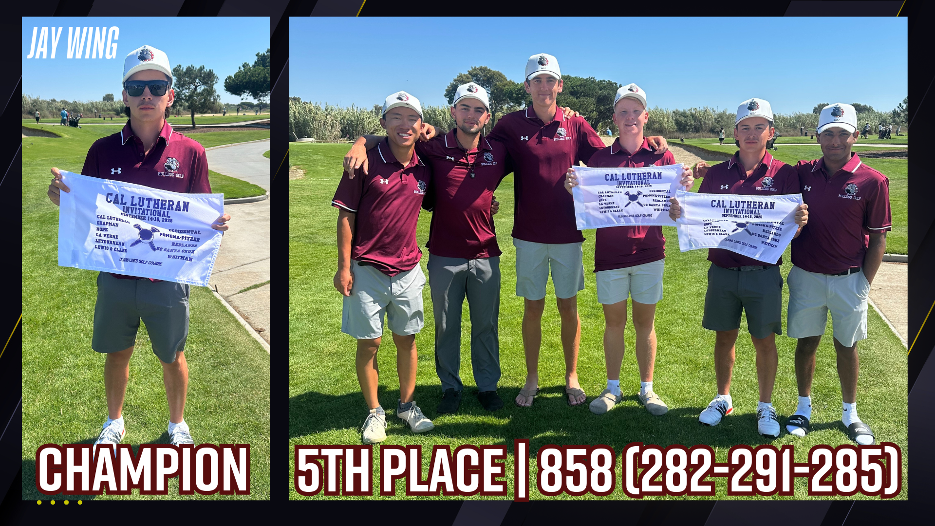 MGOLF at CA State Intercollegiate 9-16-25