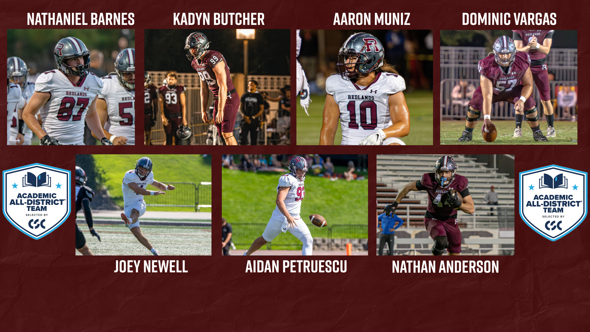 CSC Academic All-District