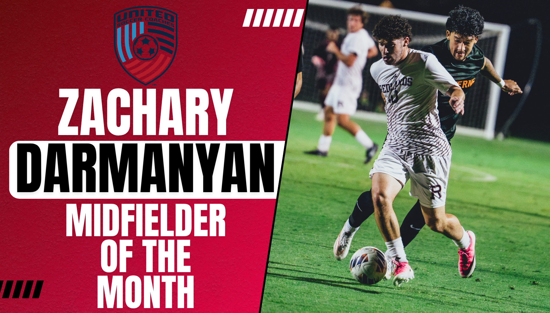 Zachary Darmanyan - Midfielder of the Month