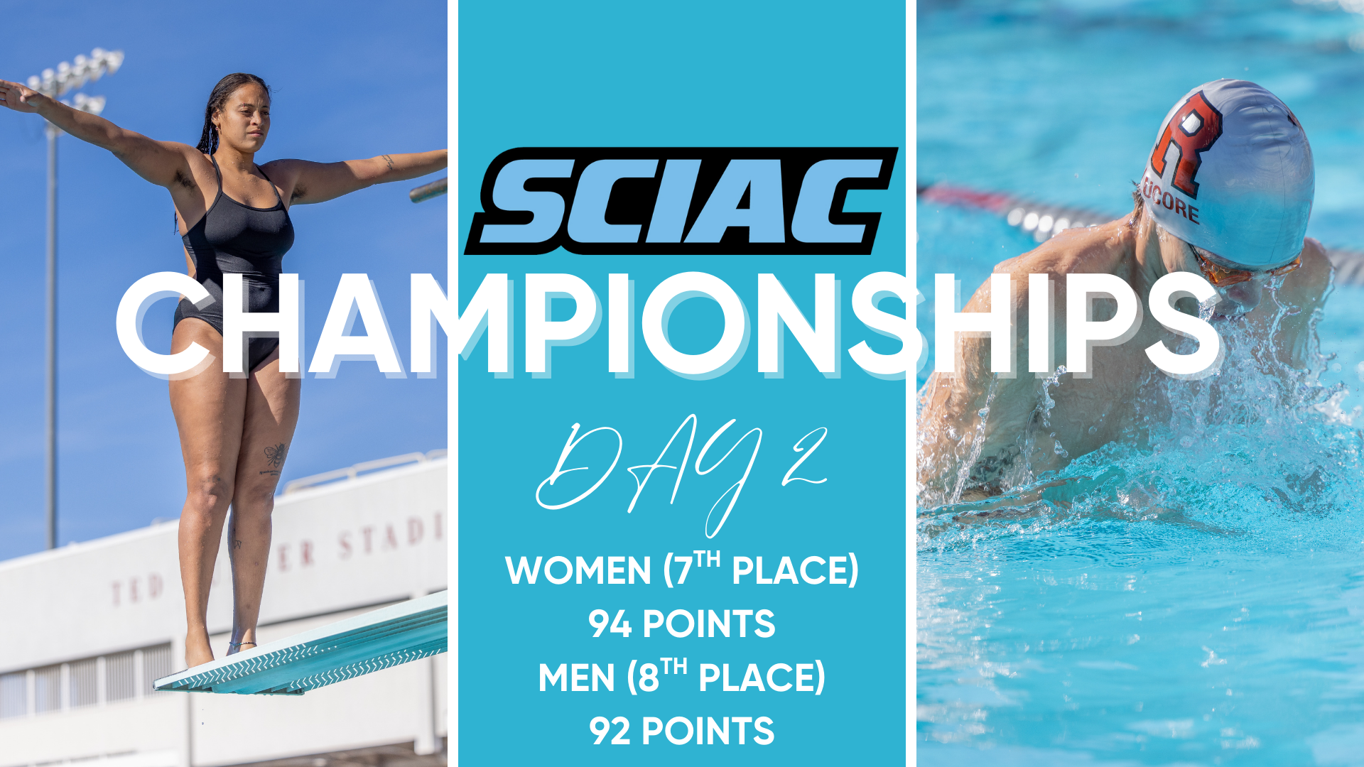 Day 2 - SCIAC Swim & Dive Championships