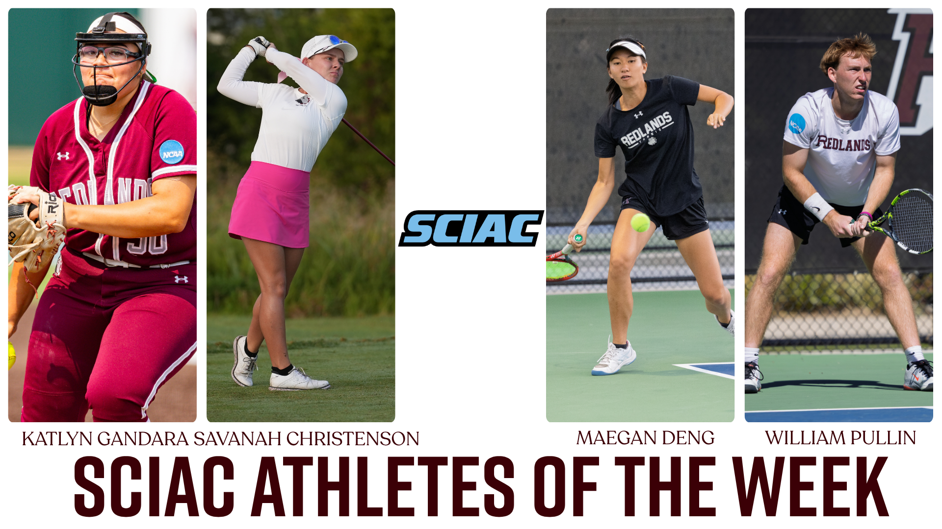 Athletes of the Week