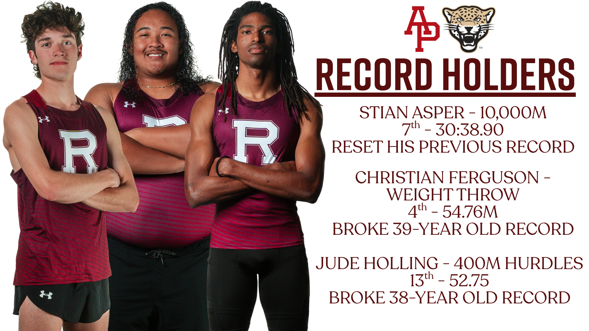 Record Holders - APU and ULV Invites