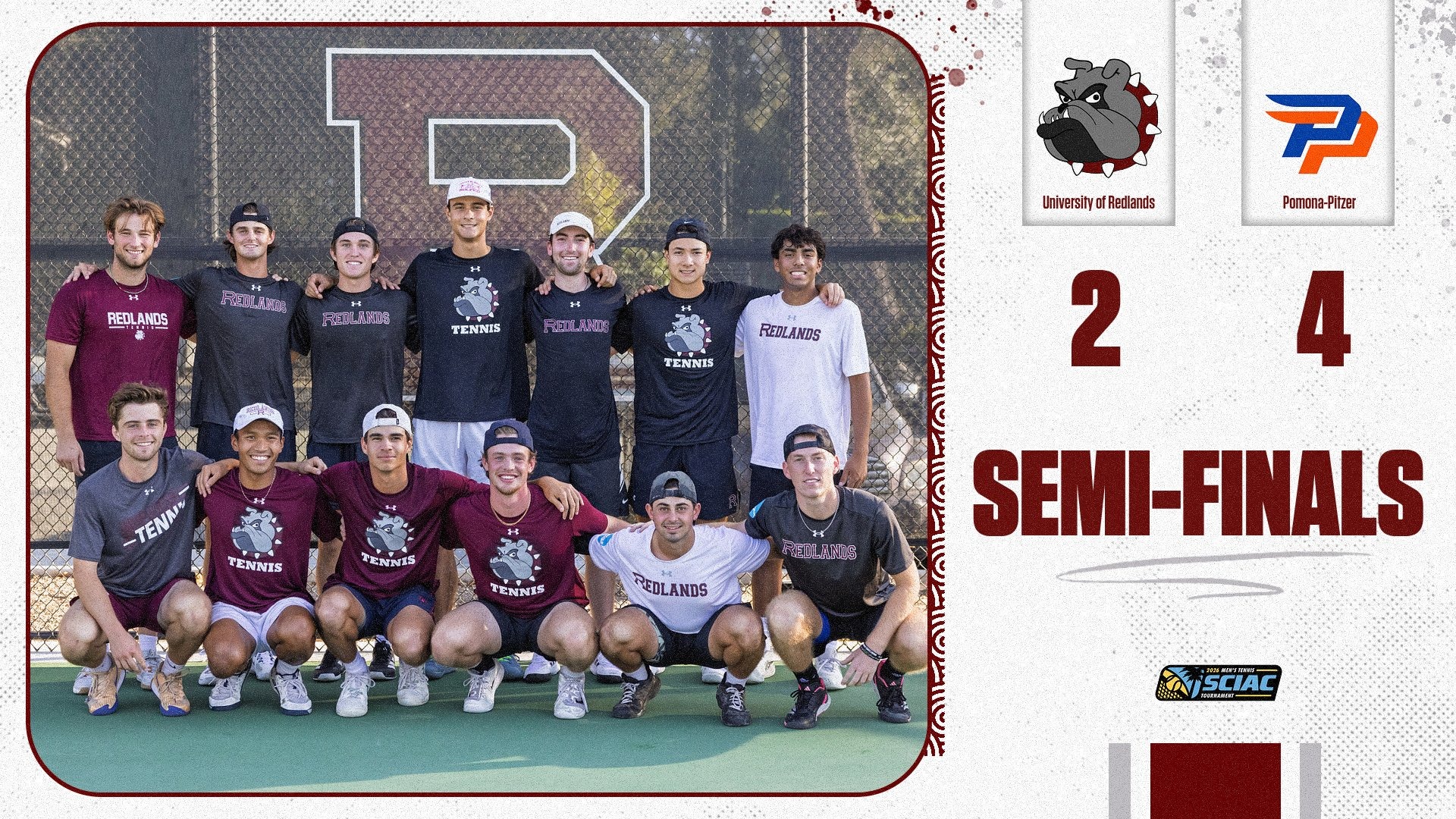 Men's Tennis - Claremont-M-S (Semi-Finals)