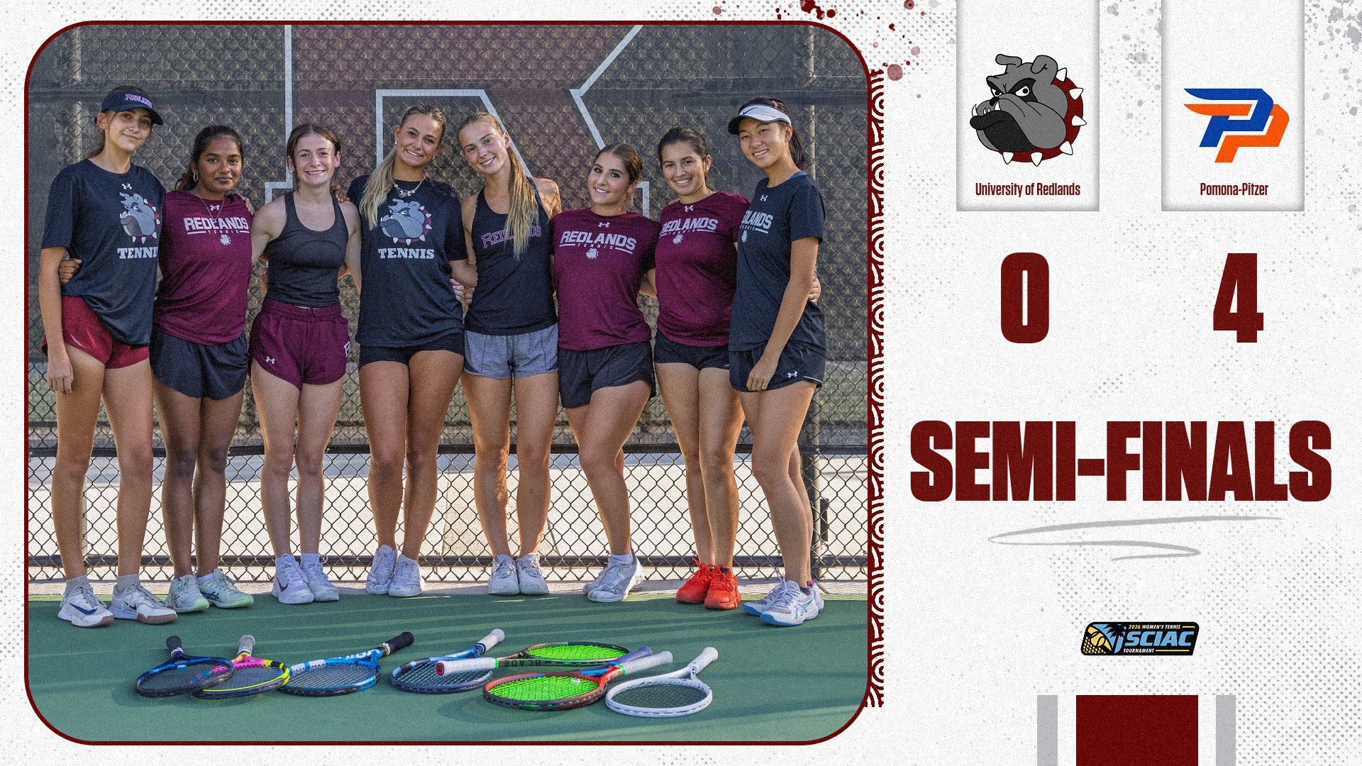 Women's Tennis (SCIAC Tournament Semi-Final) - Pomona-Pitzer