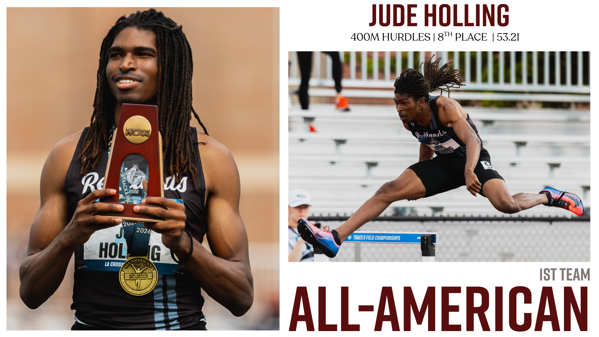 Jude Holling - 1st Team All-American
