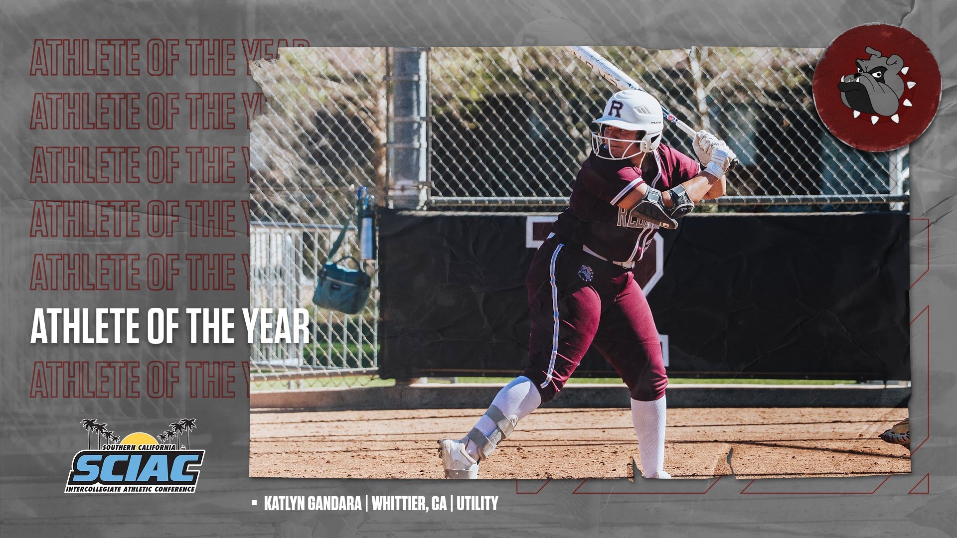 SCIAC Player of the Year - Katlyn Gandara