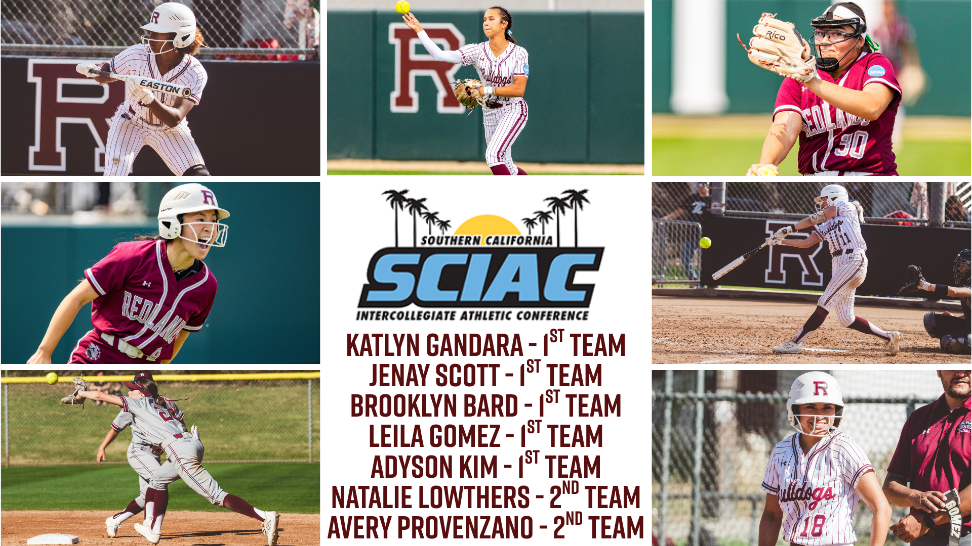 Softball - All-SCIAC