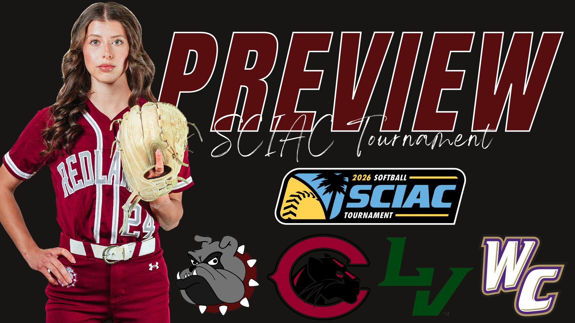 Softball SCIAC Tournament - Preview