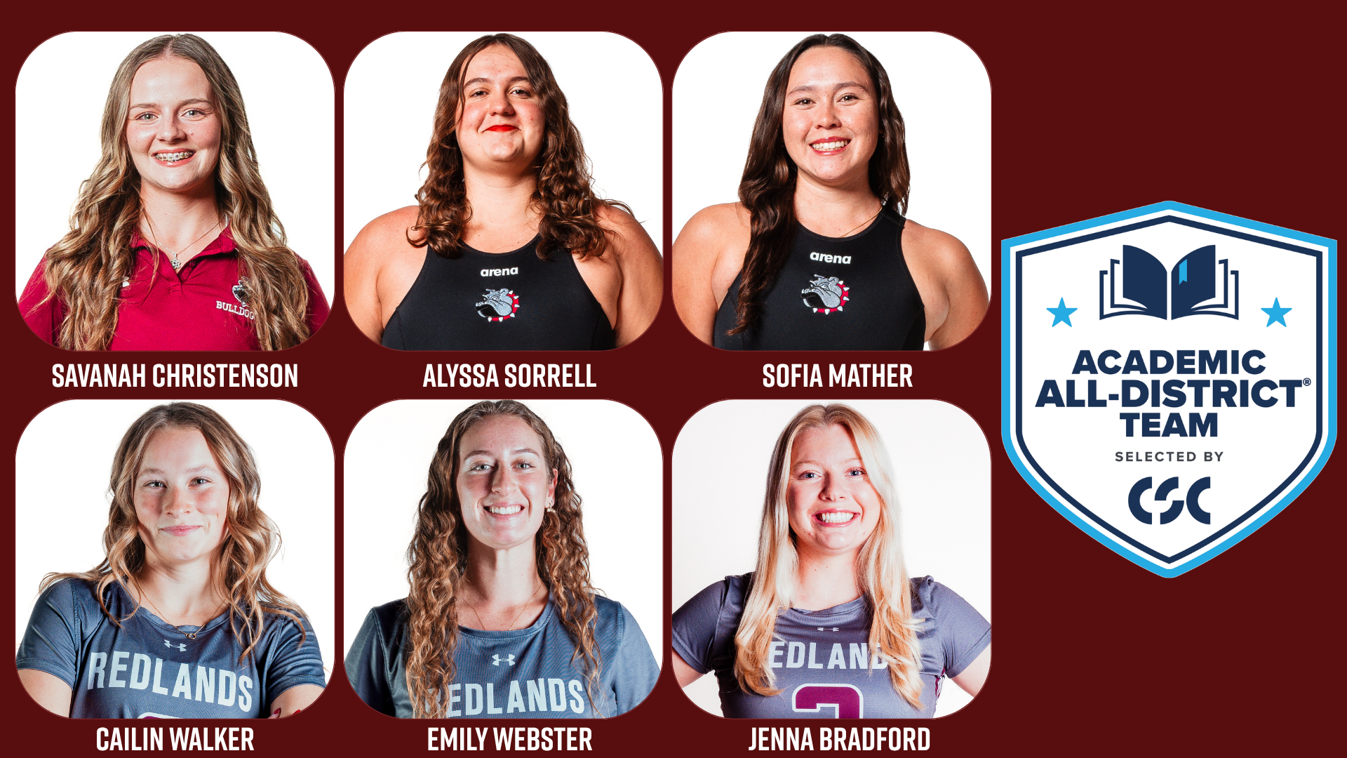 CSC Academic All-District - At-Large