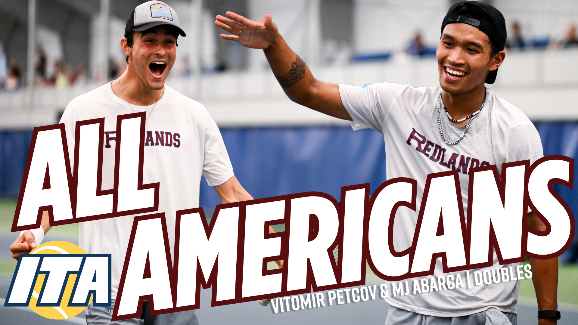 Petcov and Abarca ITA doubles All-America