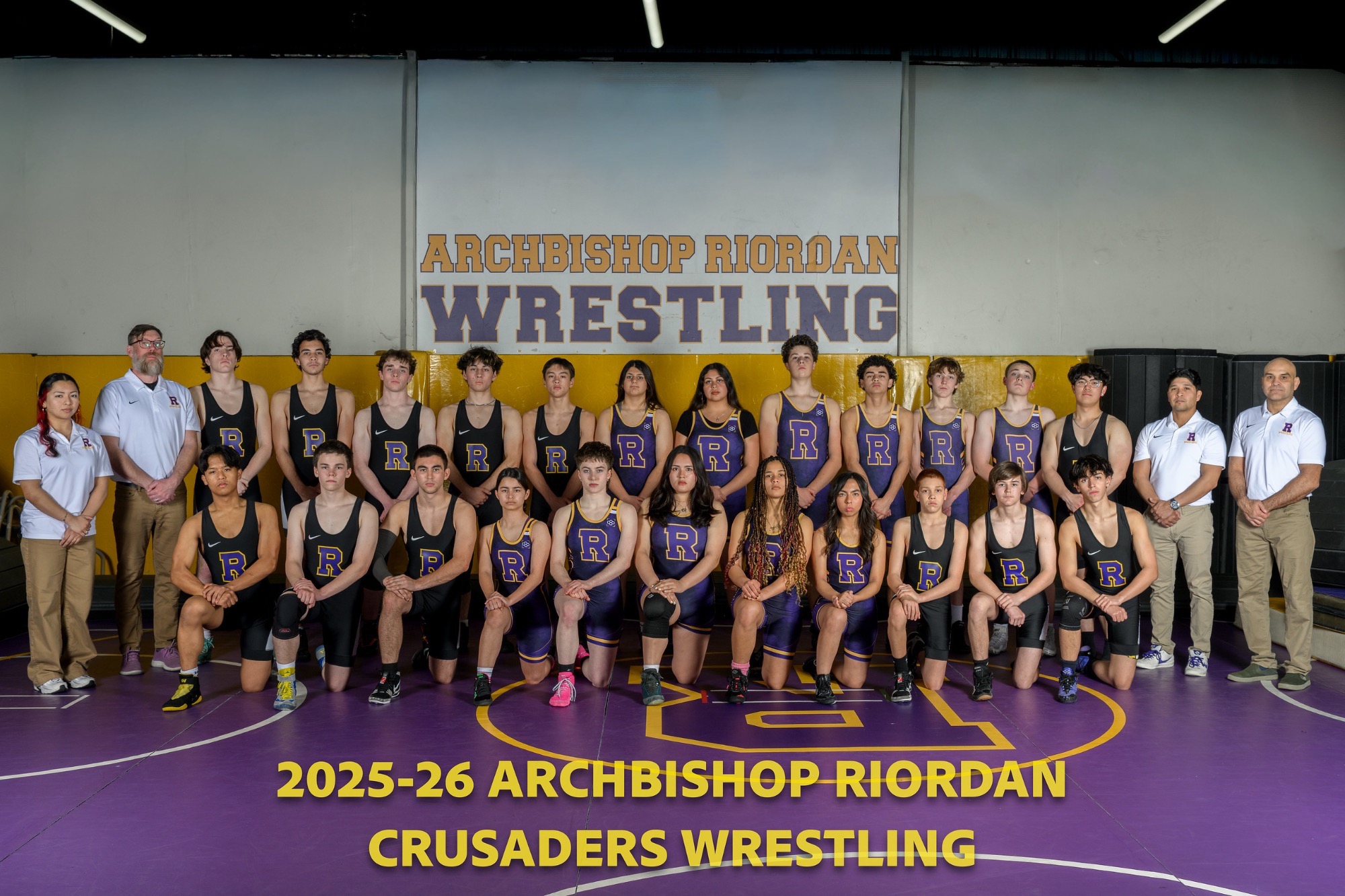 Wrestling Team Photo