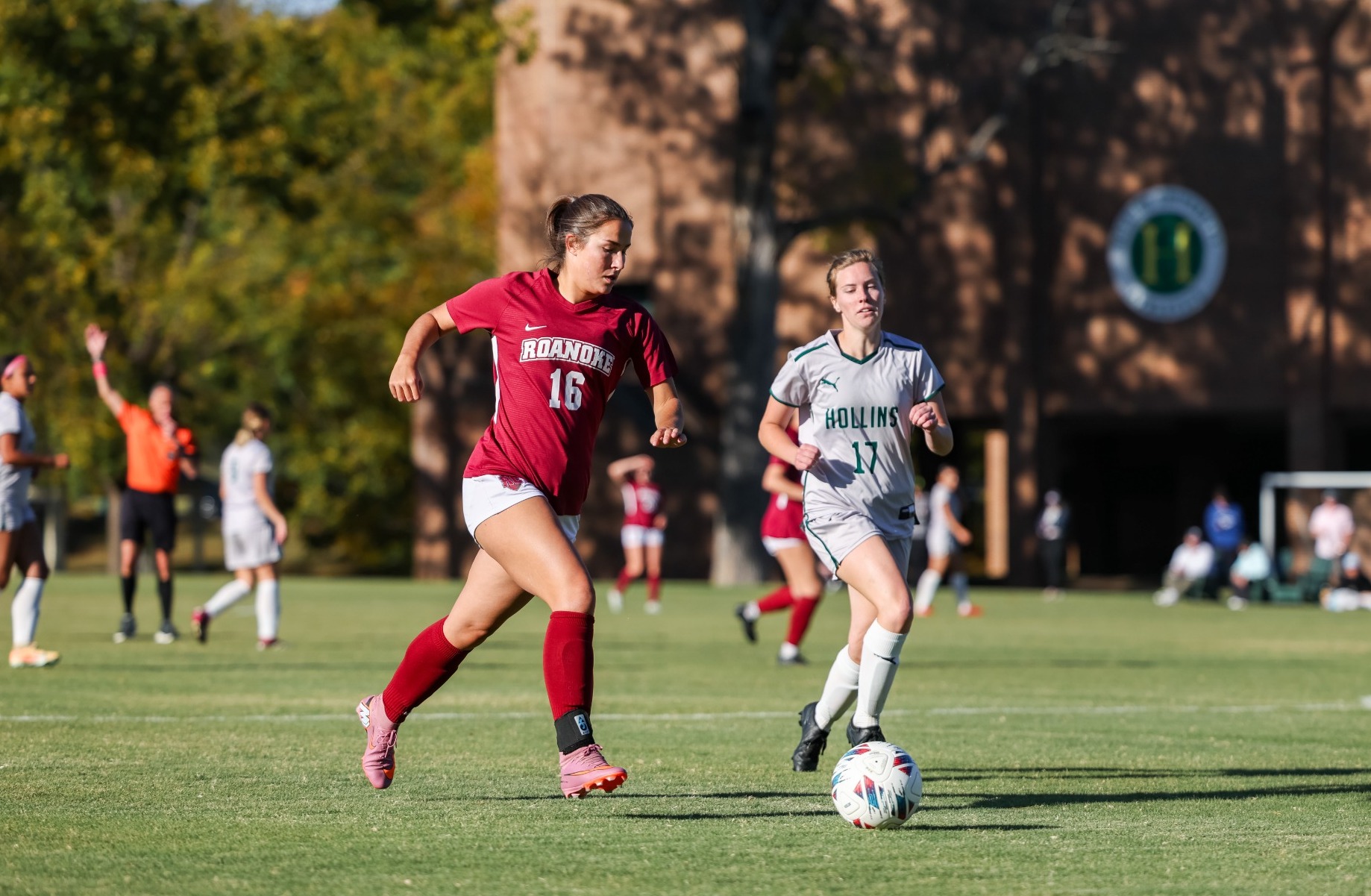 Addison Best action vs. Hollins