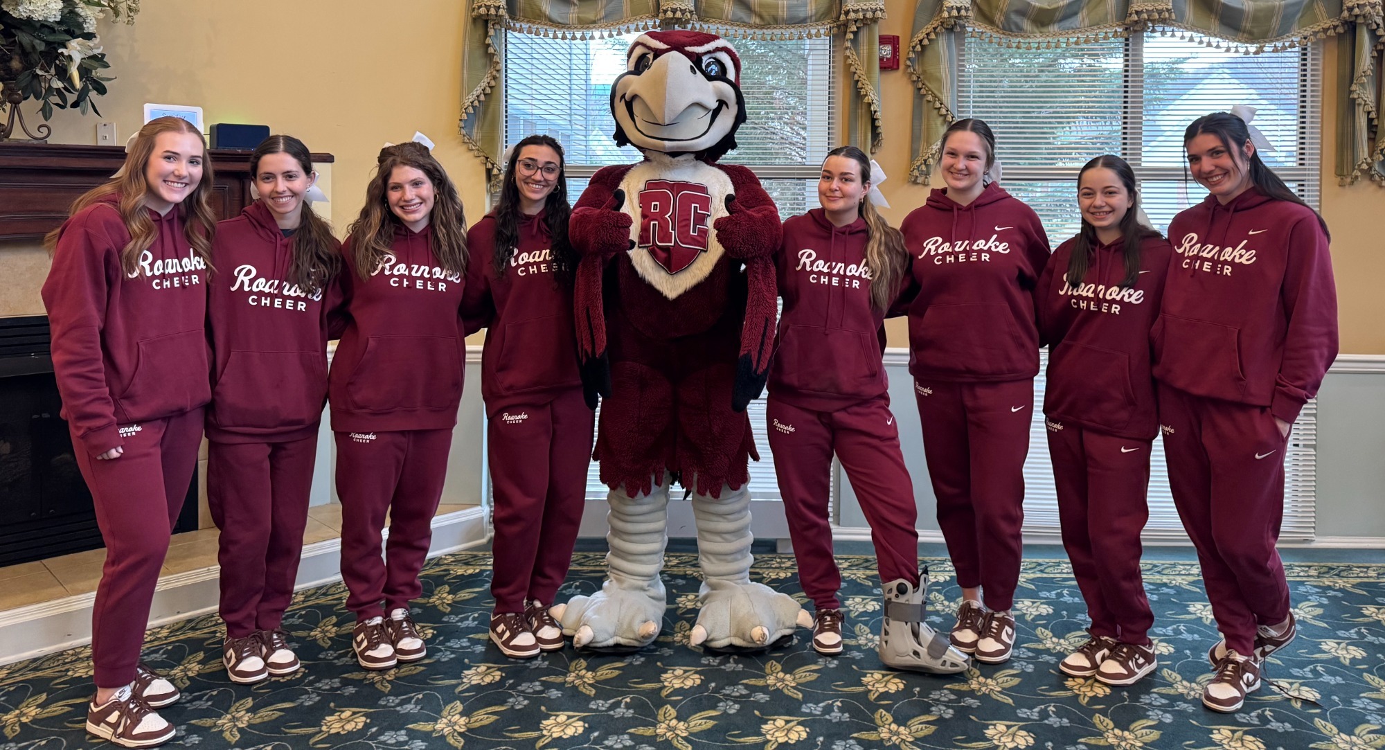 Cheerleading at Nationals 3/1/25