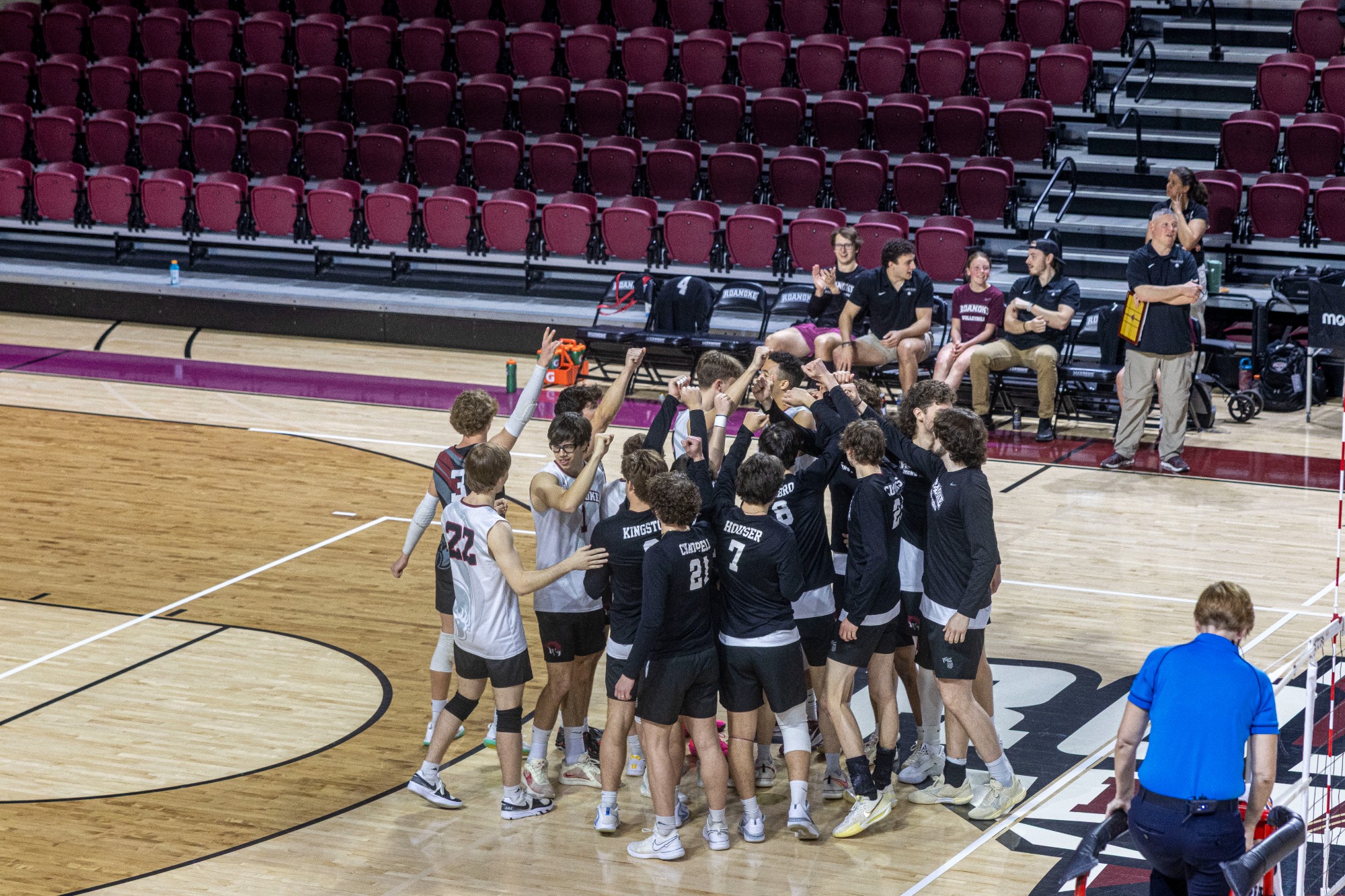 Men's Volleyball Senior Day Ceremony vs Averett 3-29