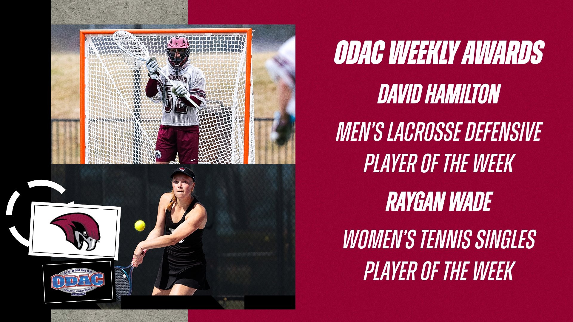 ODAC Athletes of the Week