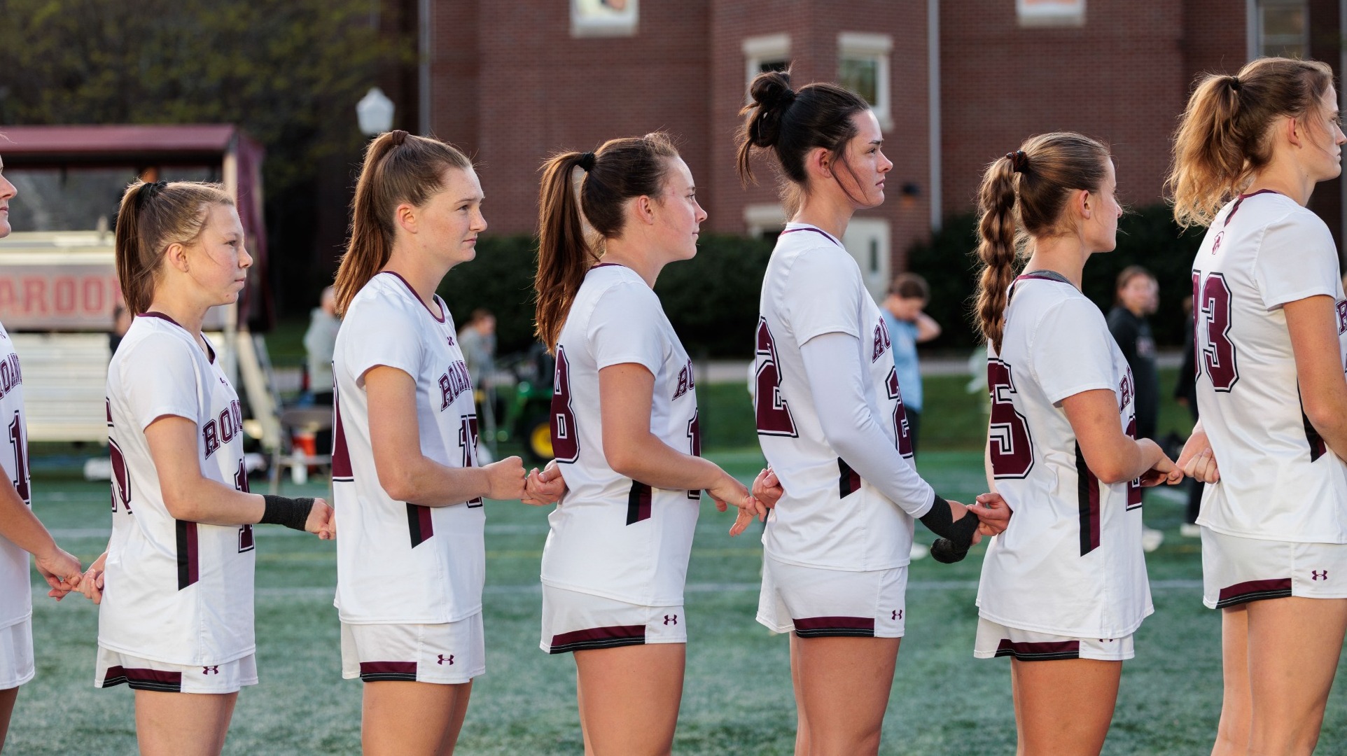 WLAX During Anthem Zoomed