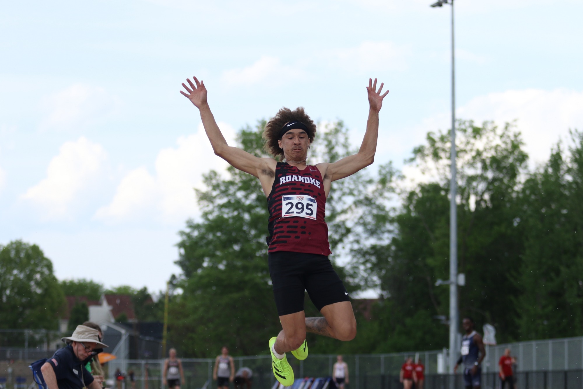 DeShawn Austin long jump ODACs