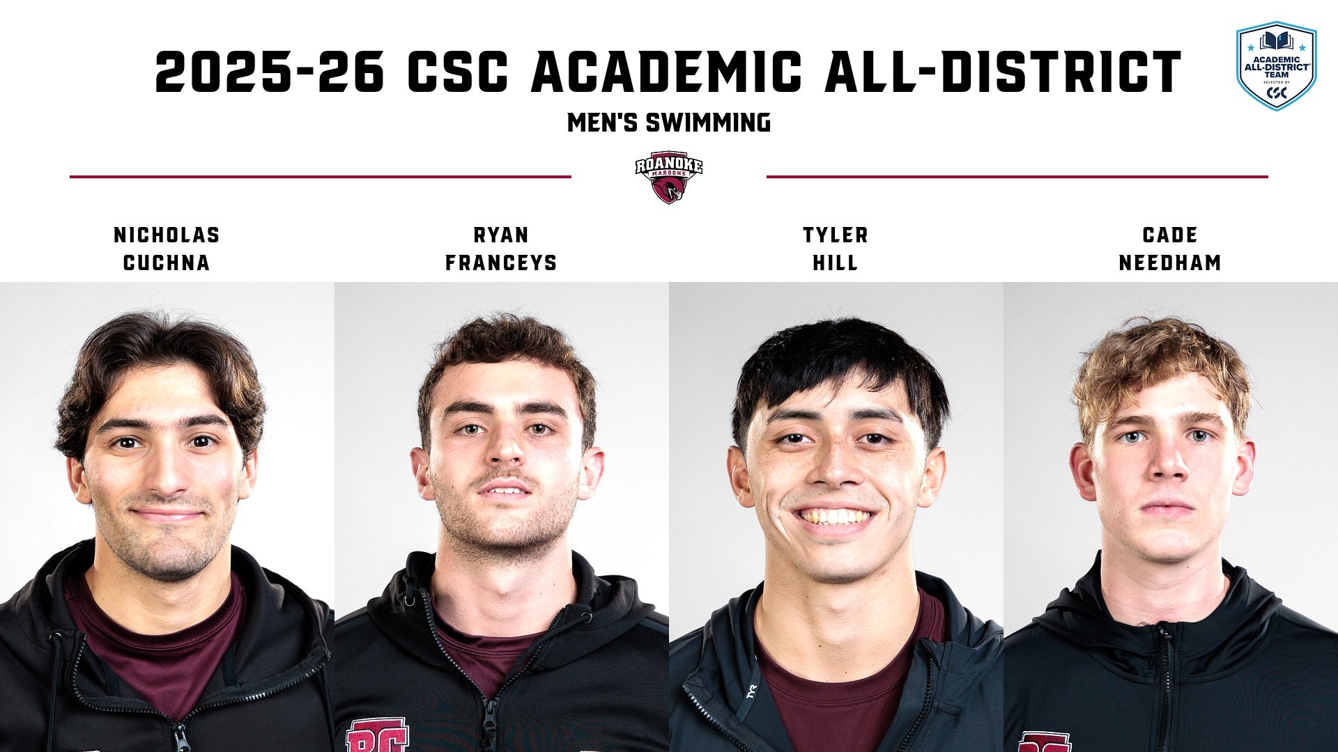 CSC Men's Swimming 2025-26