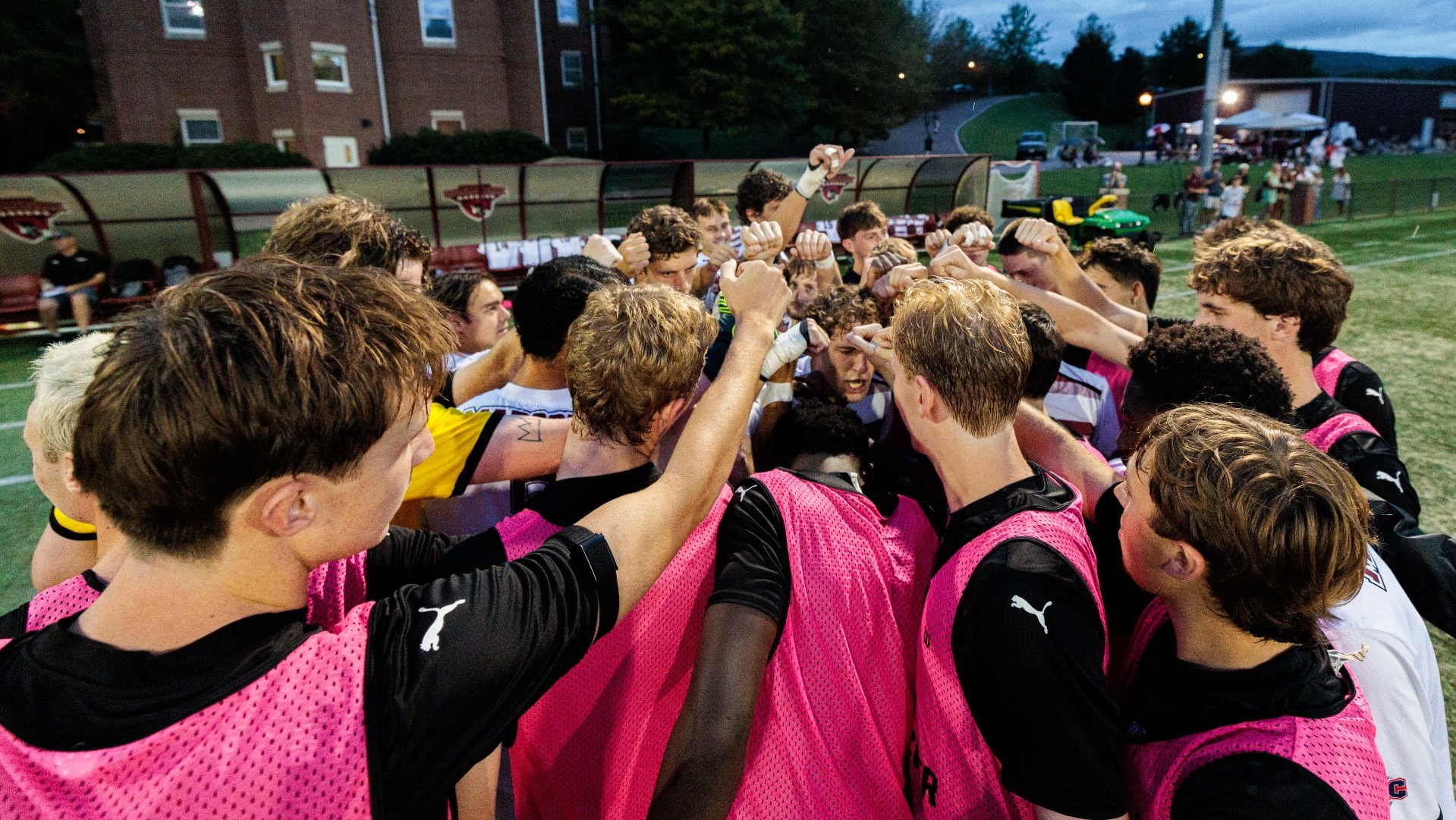 Men's Soccer Team Shot 2025