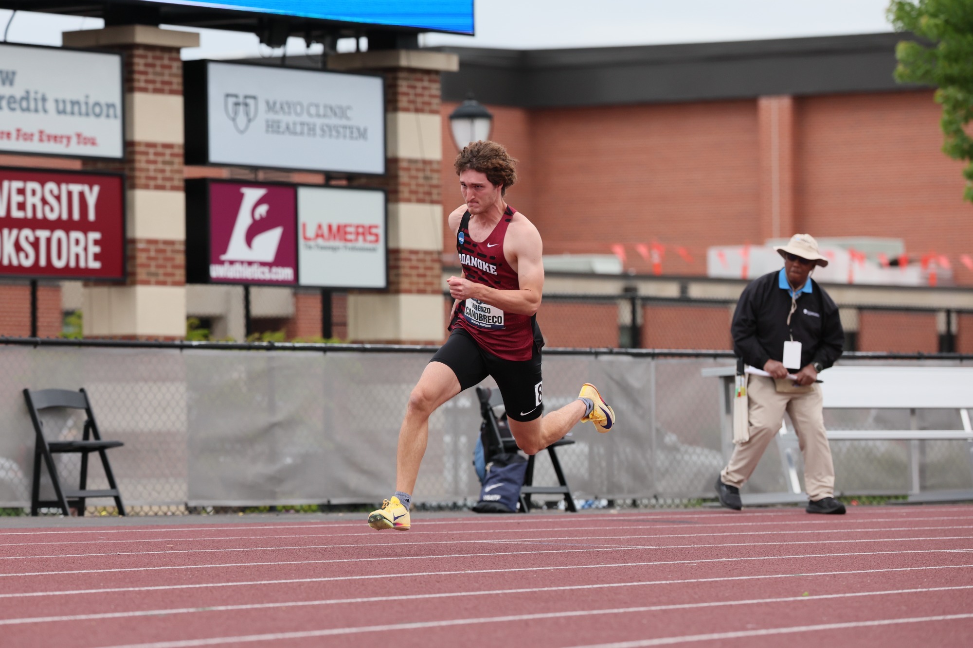 Lorenzo Camobreco at NCAAs