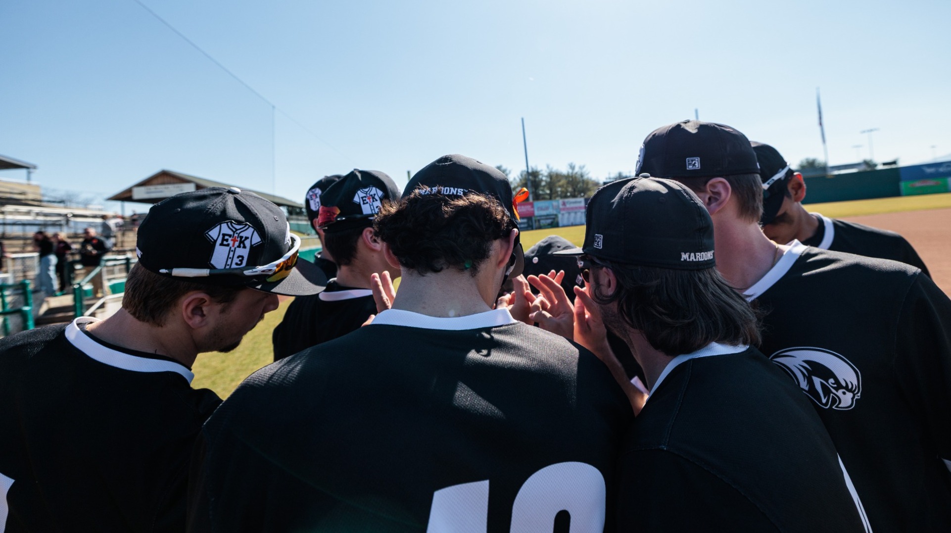 Baseball Pregame Huddle