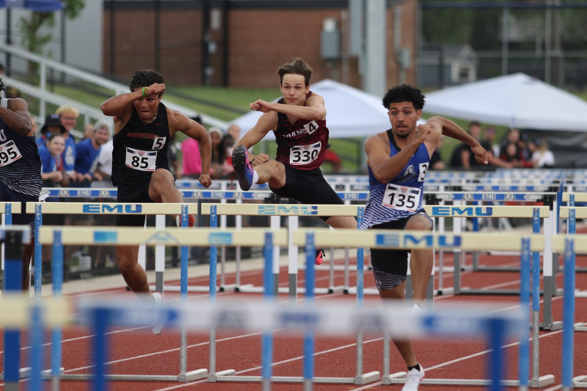 Mitchell Taylor hurdles at ODACs