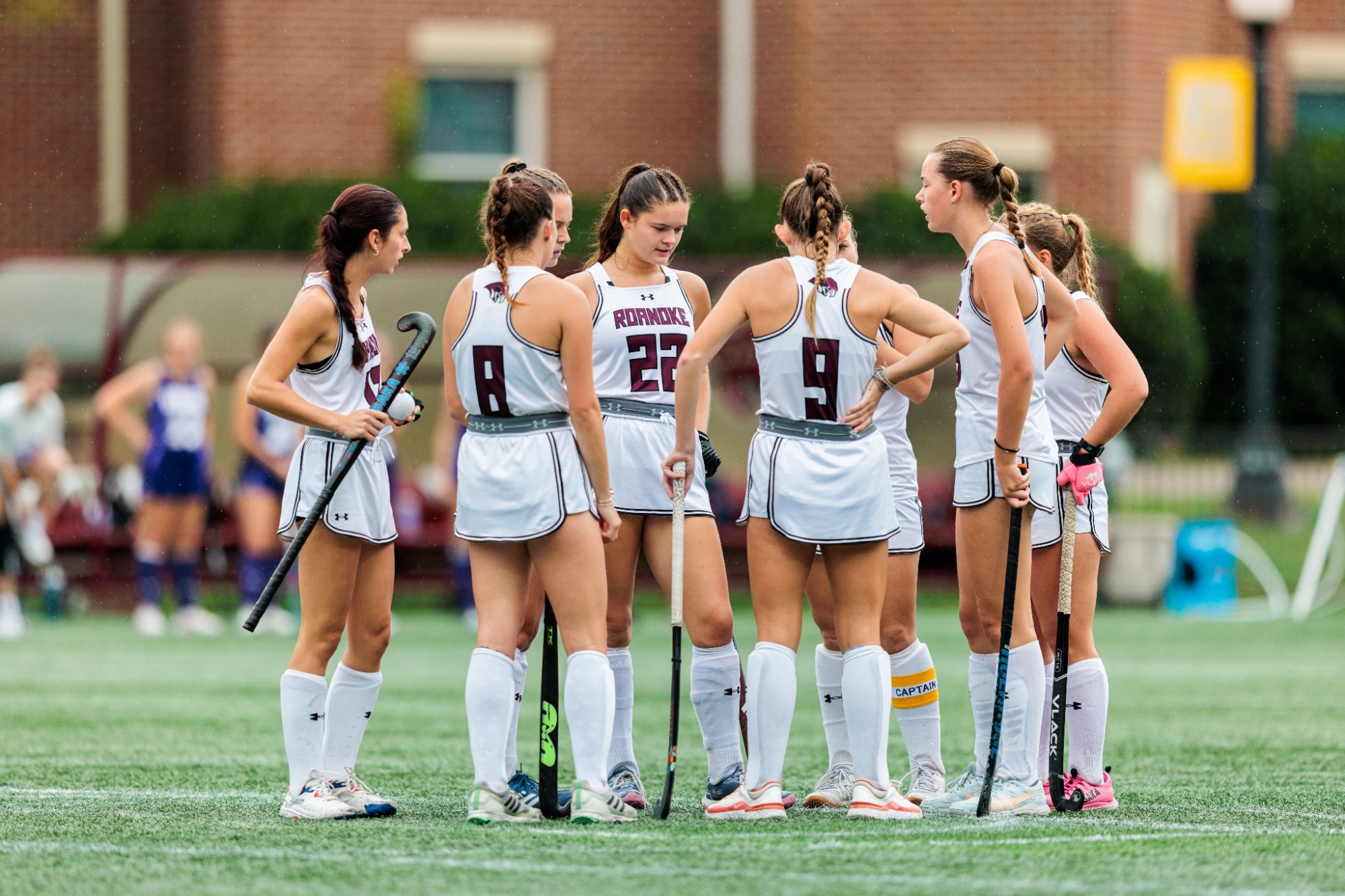 Team Huddle- 2025 senior day