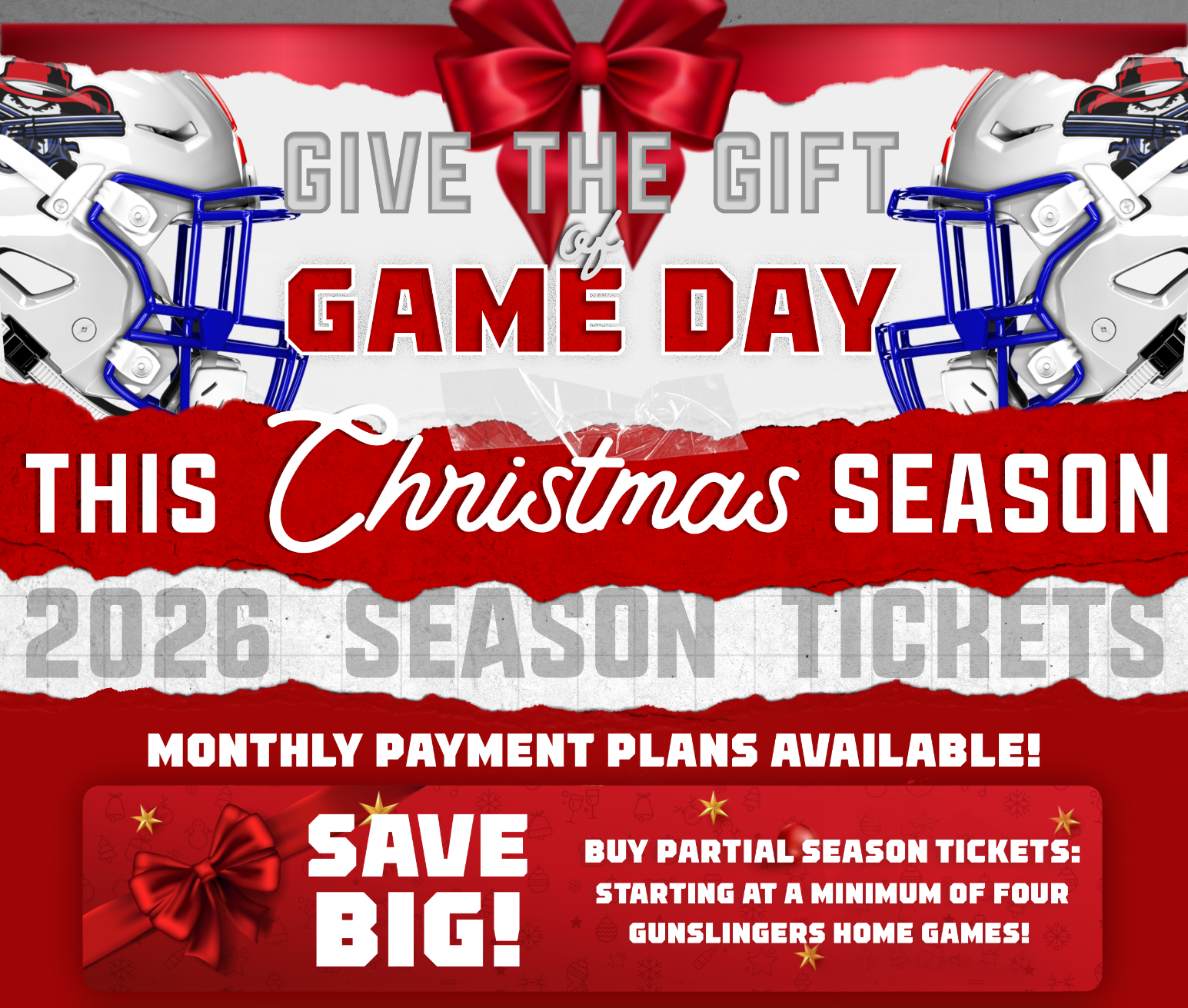 Christmas Season Ticket Special