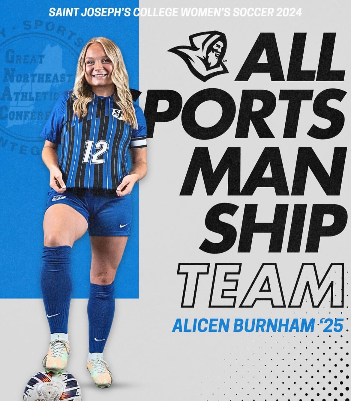 Burnham all sportsmanship team