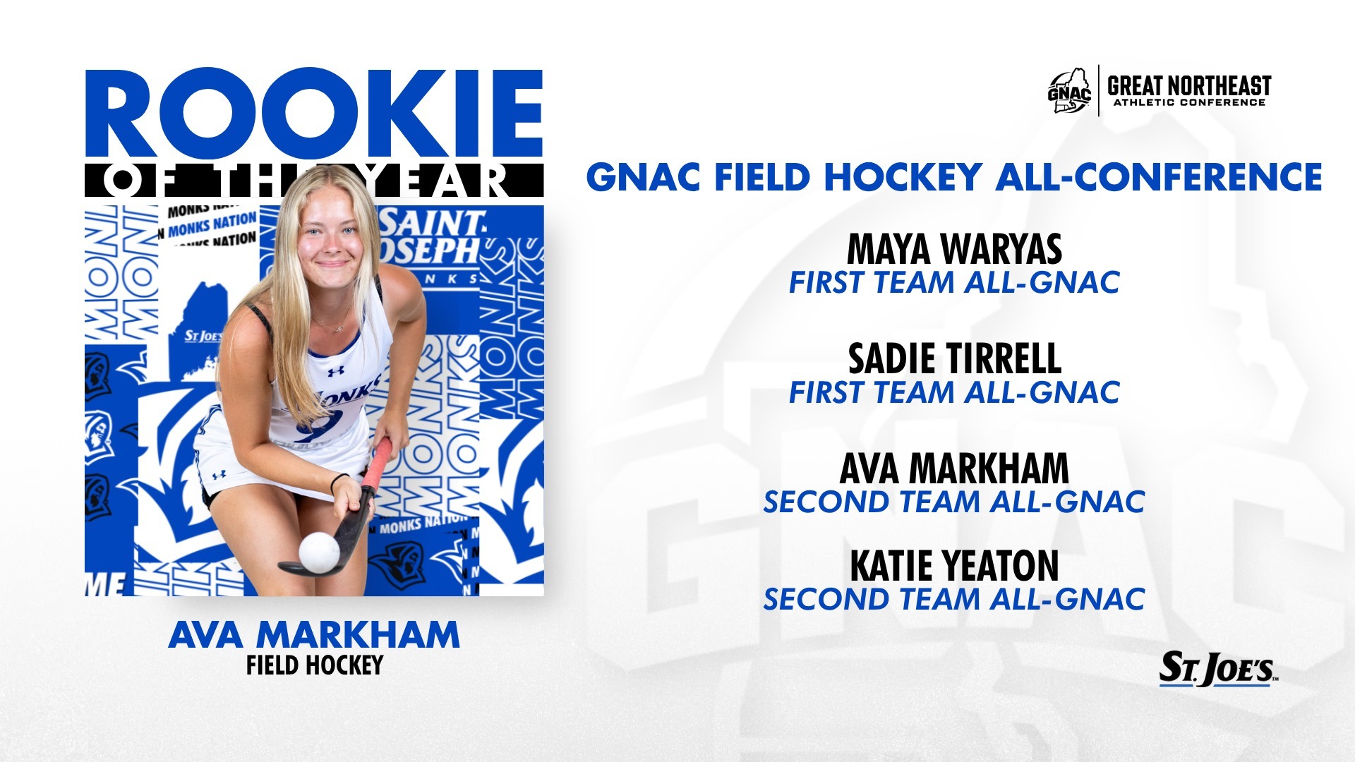 2025 GNAC Field Hockey Postseason Honors