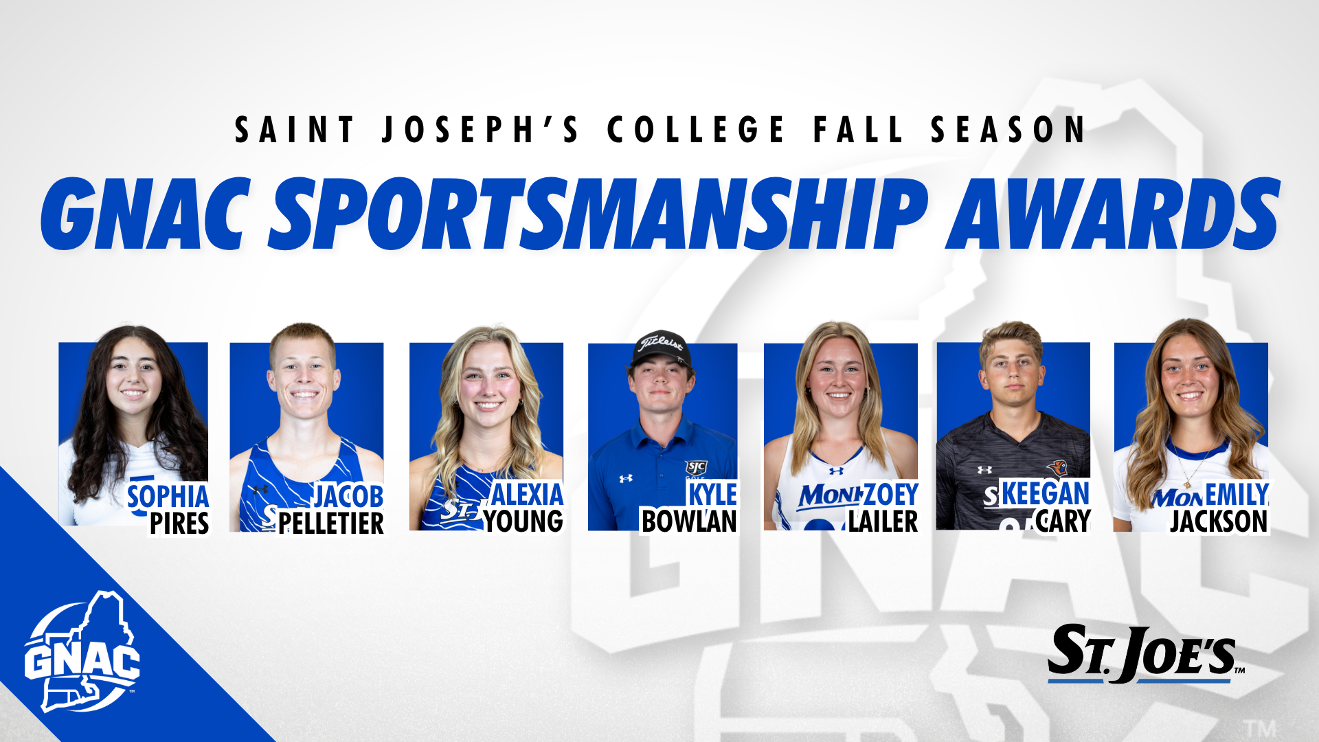 2025 Fall Sportsmanship Athletes